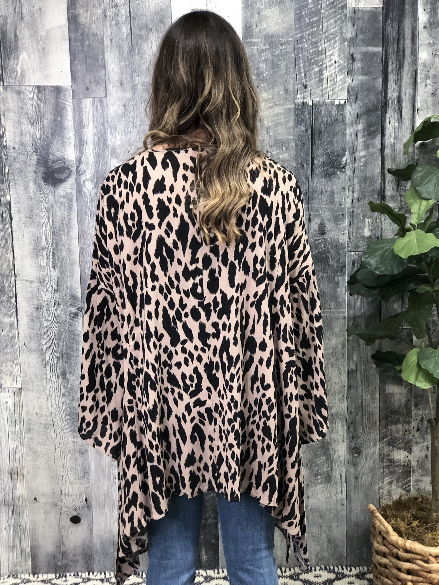 Cheetah Blush Kimono
