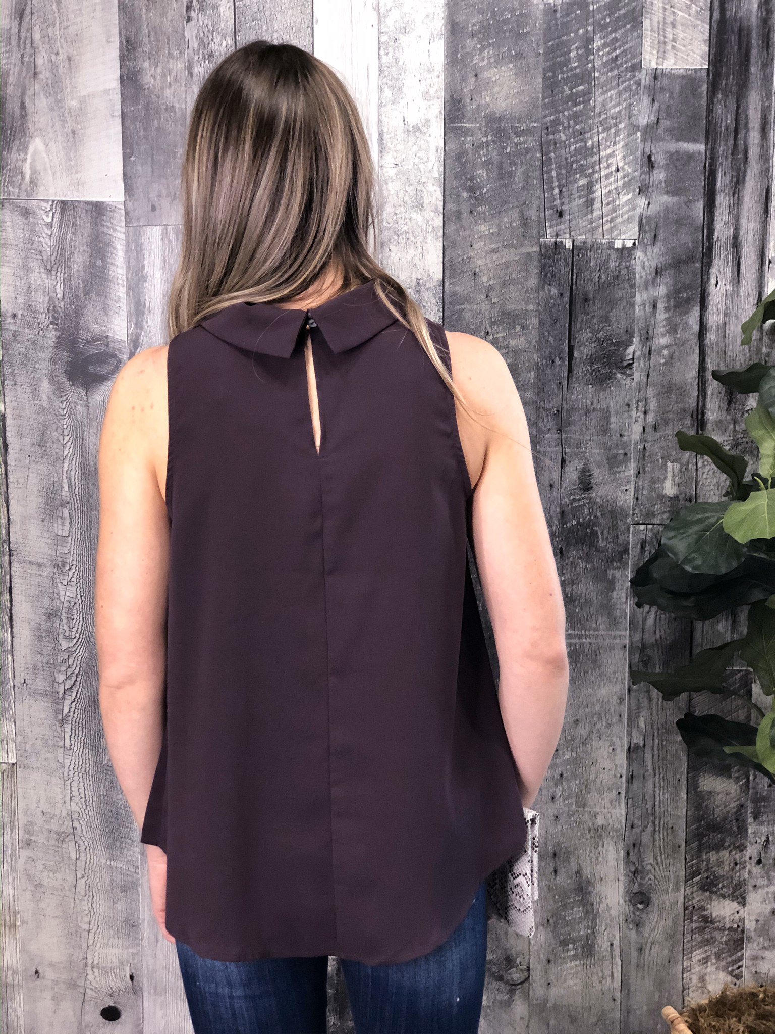Dressy Purple Tank