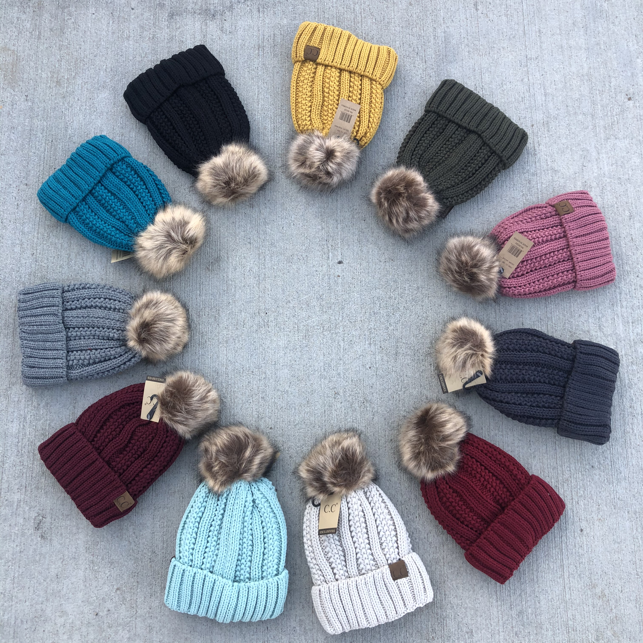 CC Cable solid Beanie 840312