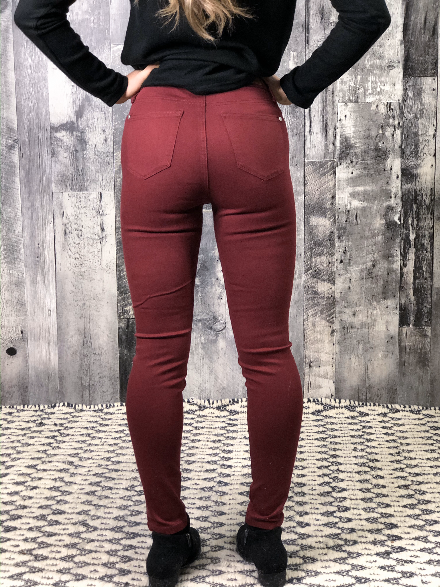 Red Judy Blue Skinny Jean