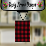 Buffalo Plaid Air Fresheners - 2 options