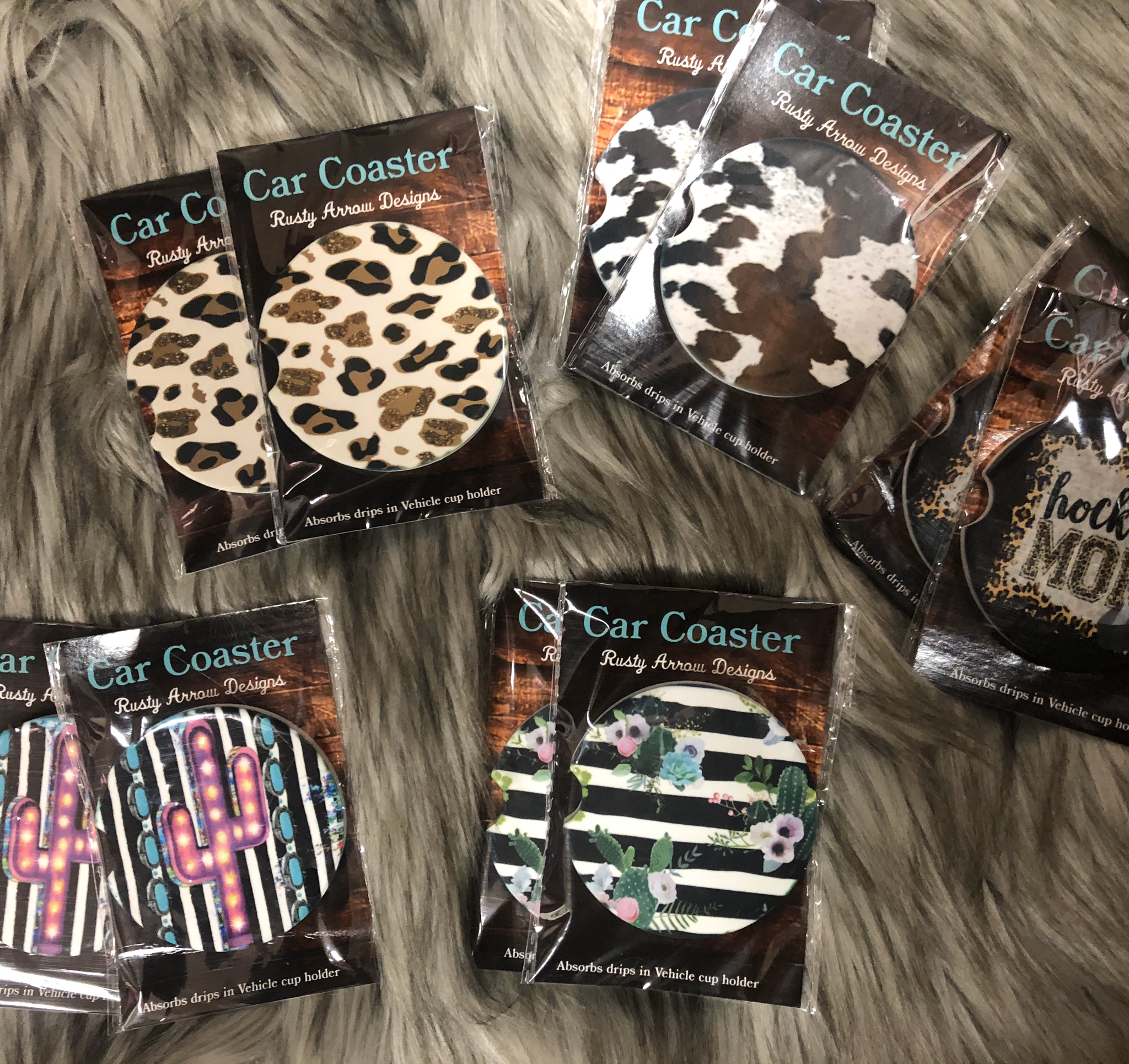 Car Coasters - NEW - Various Styles CC1