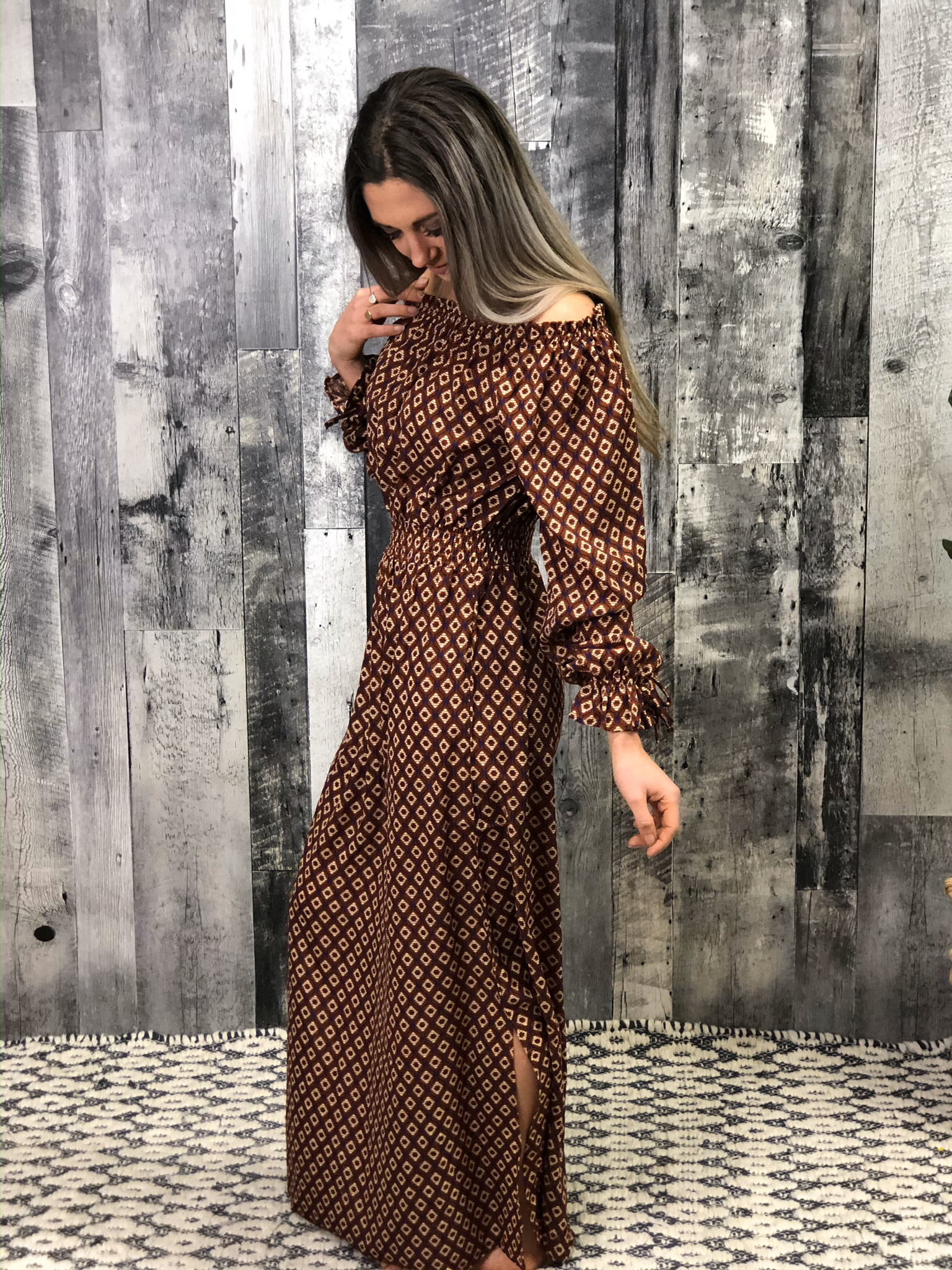 Print Maxi Dress