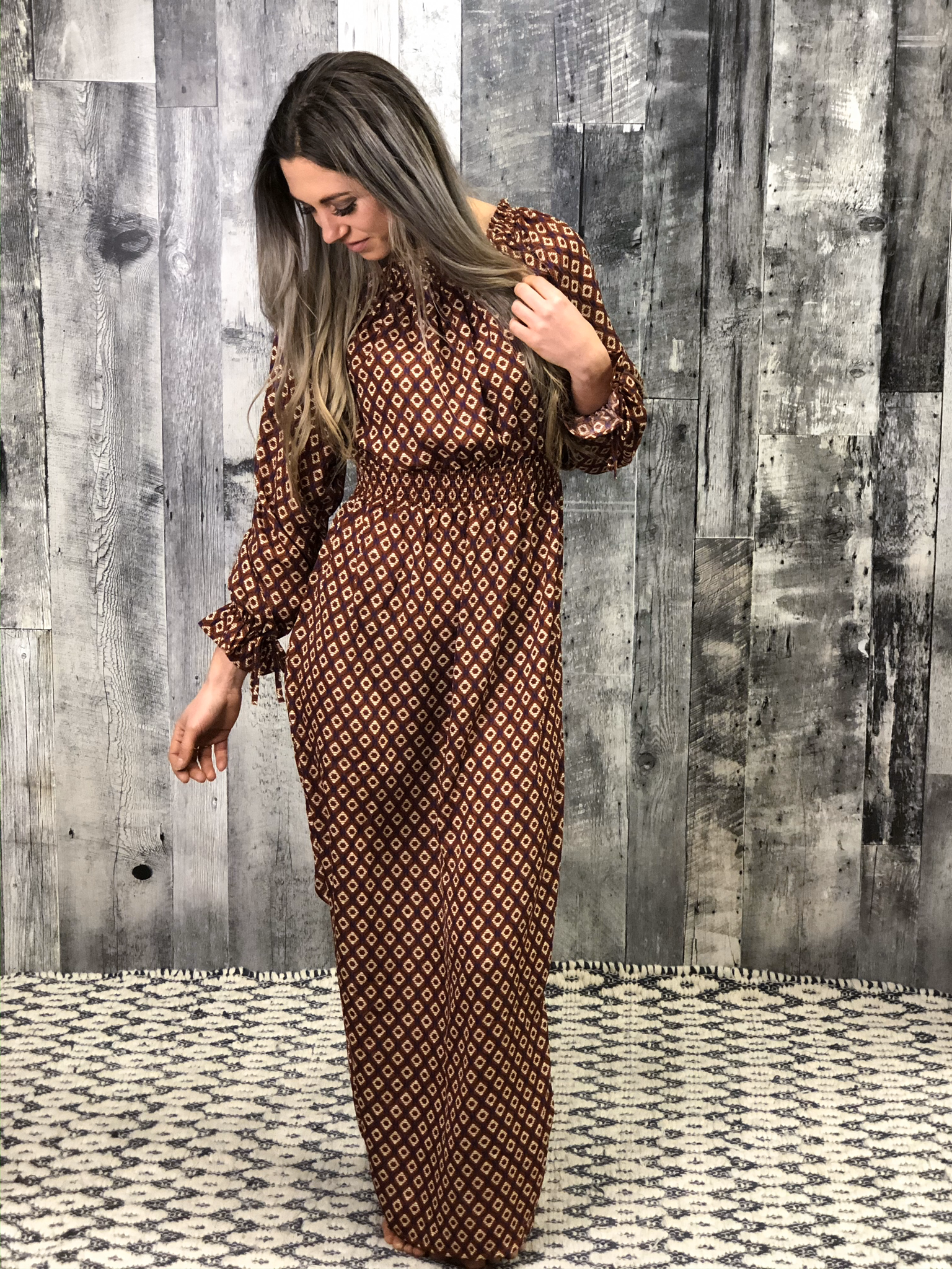 Print Maxi Dress