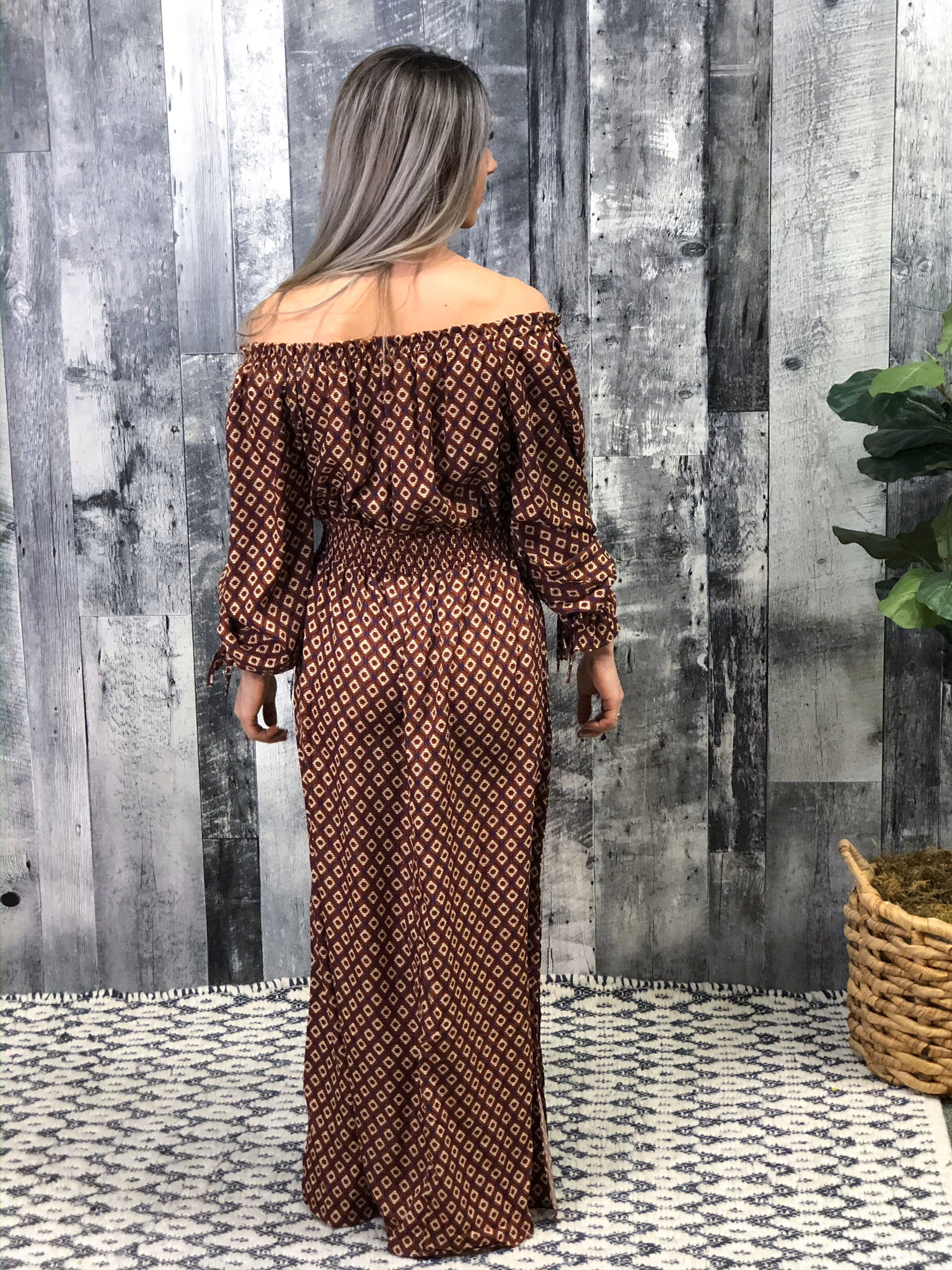 Print Maxi Dress