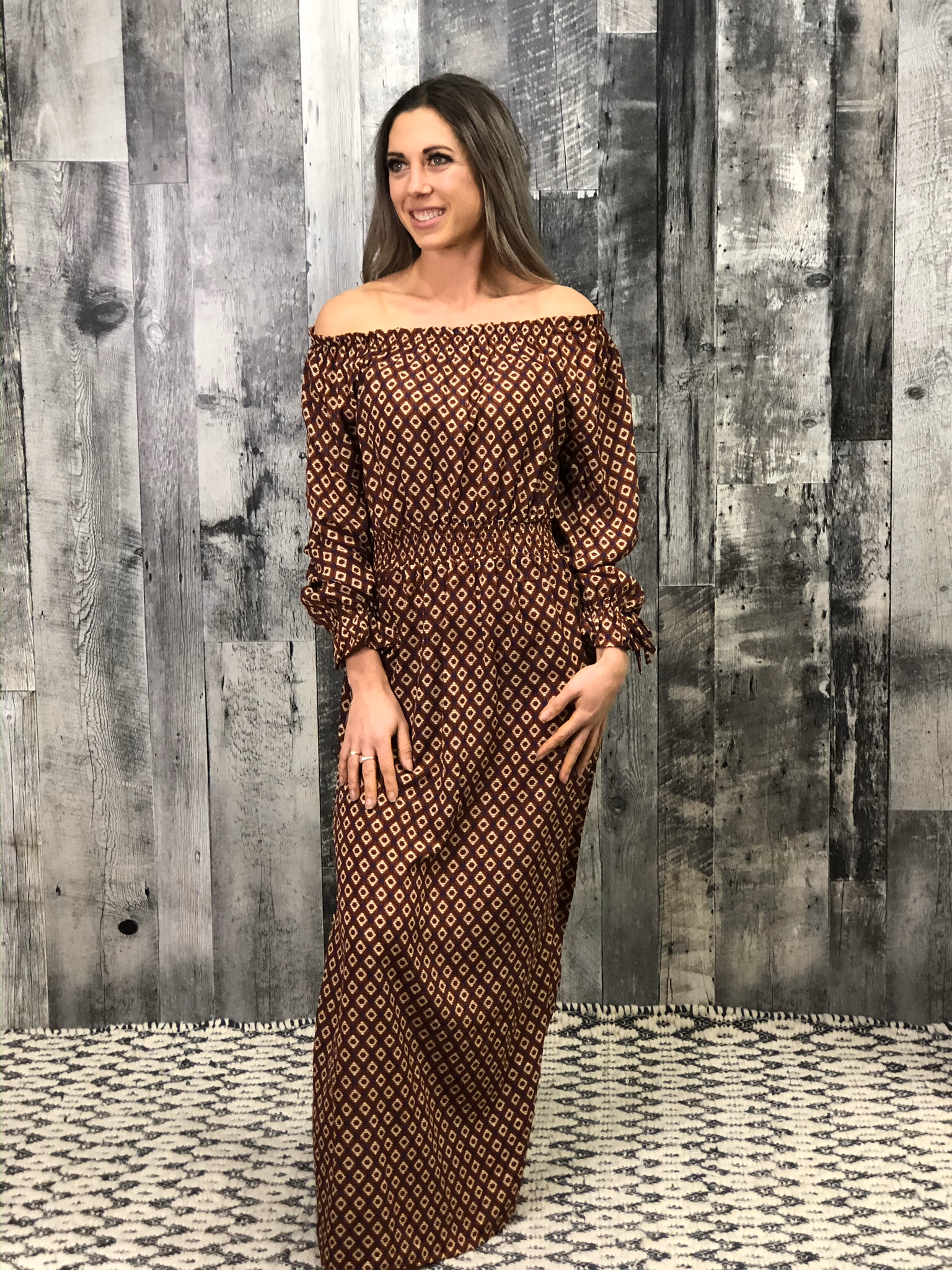 Print Maxi Dress
