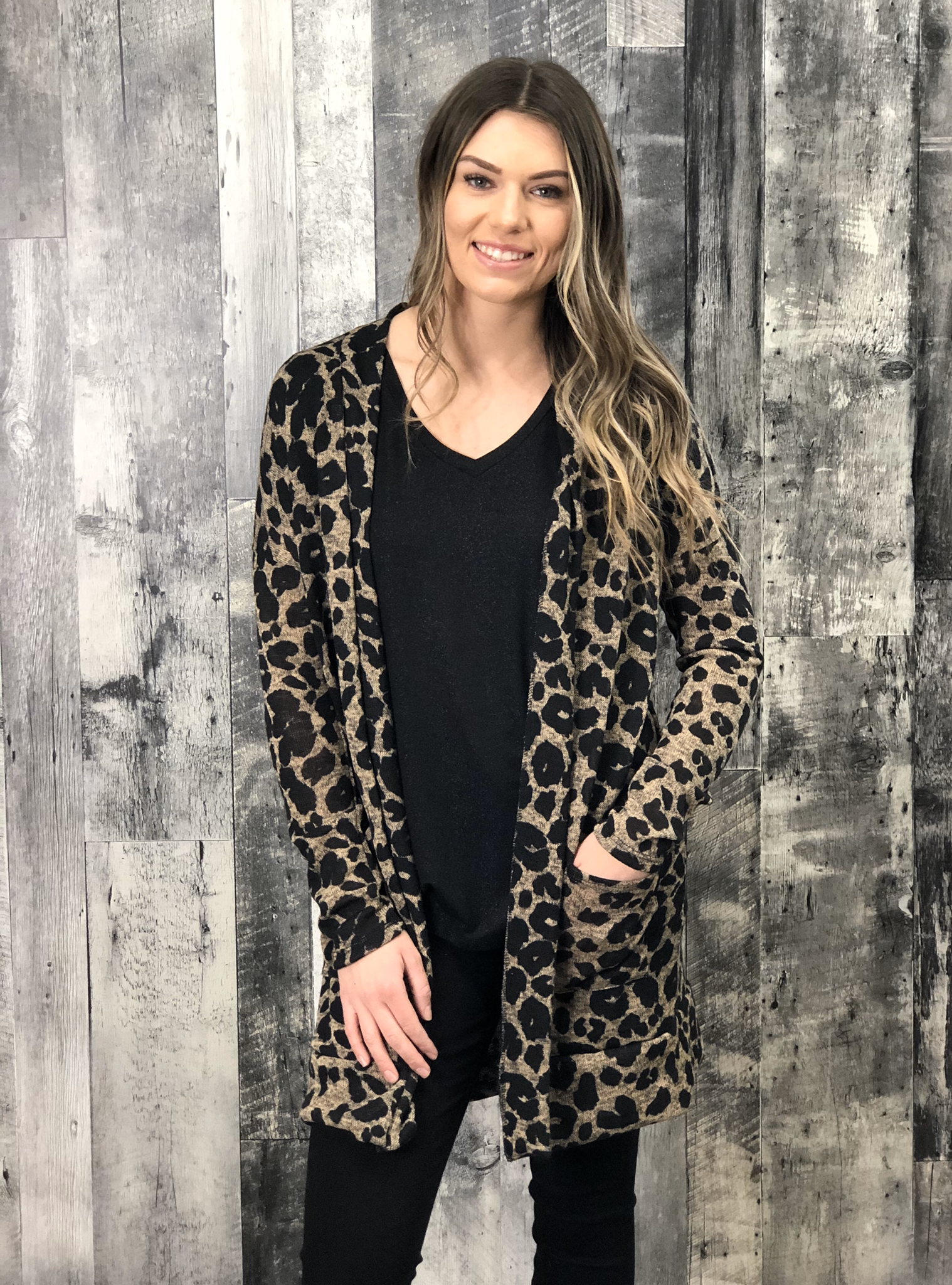 Leopard Cardigan 84595