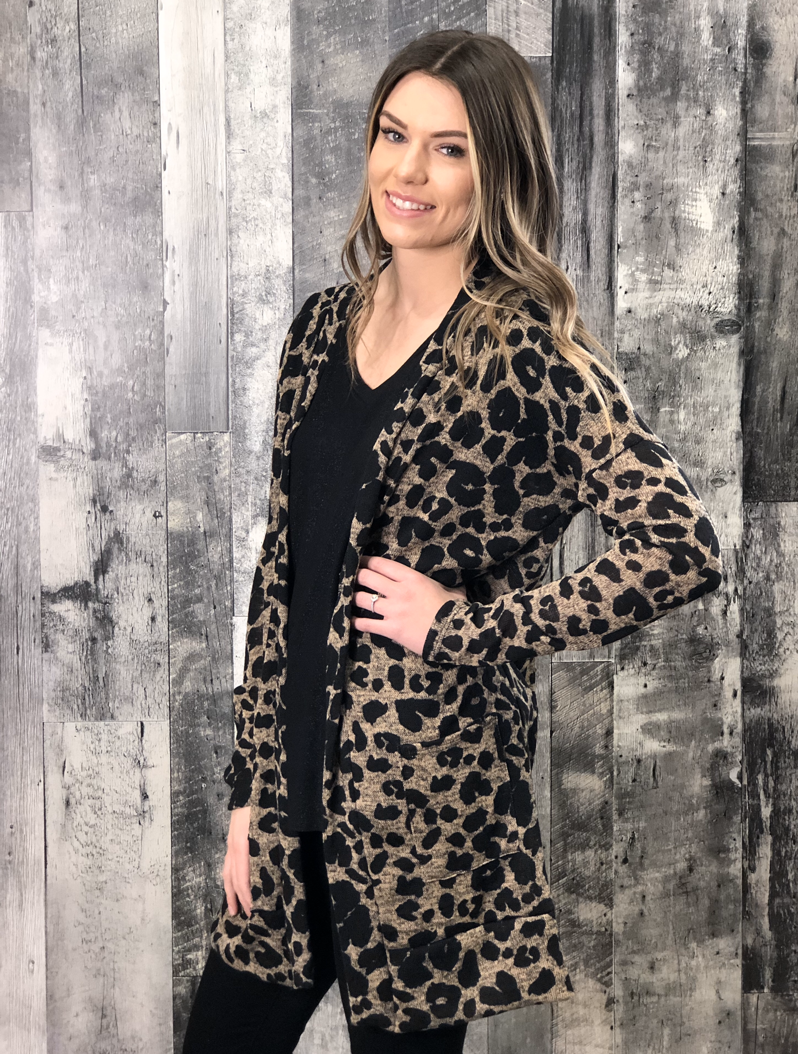 Leopard Cardigan