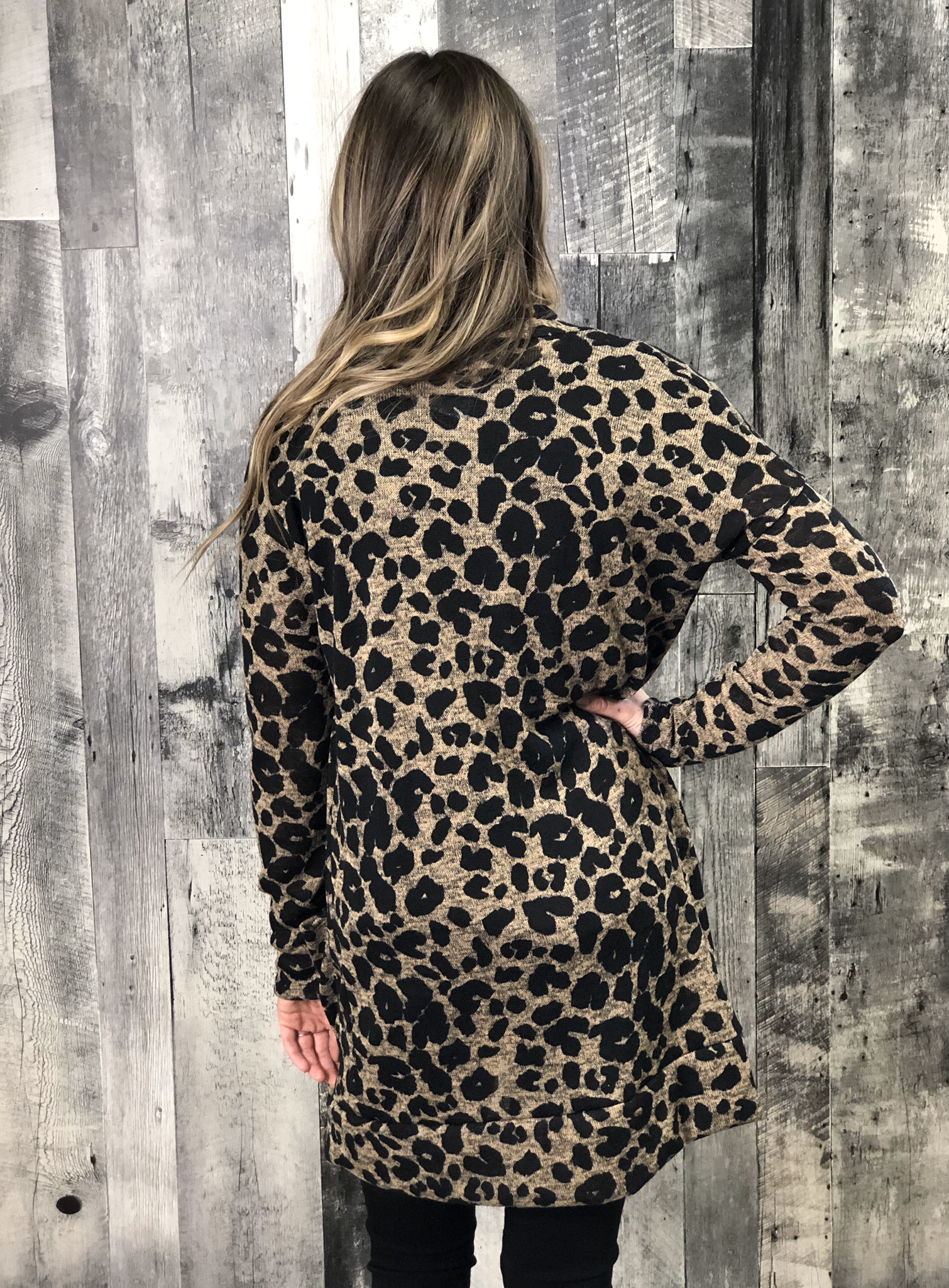 Leopard Cardigan