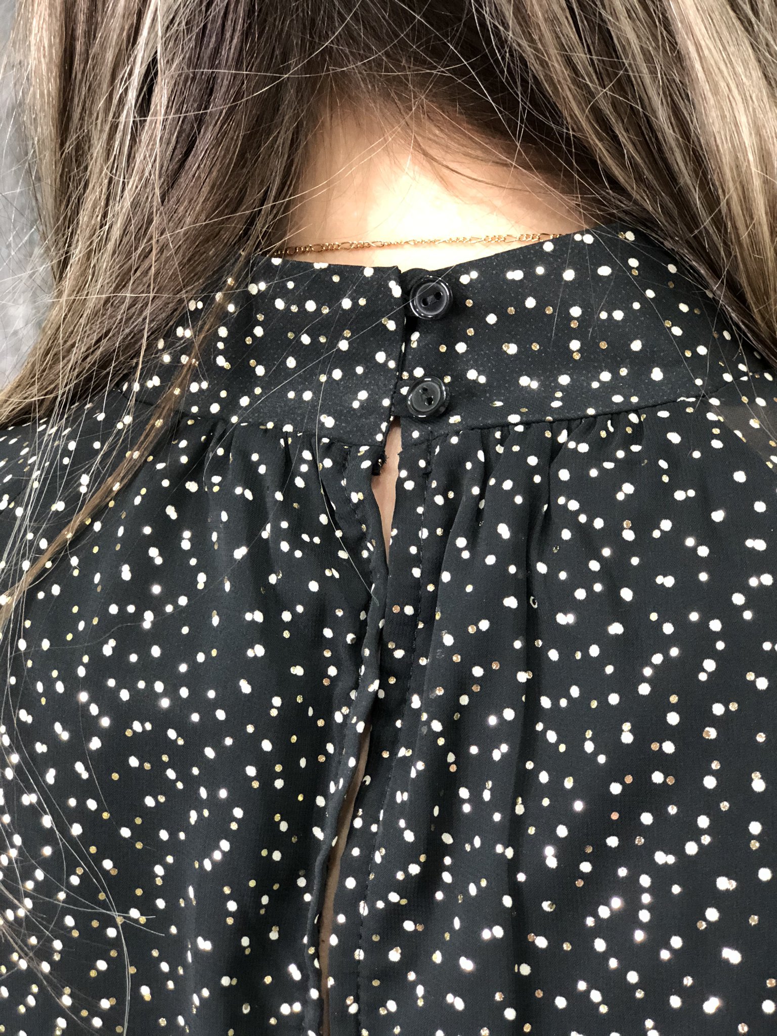 New Year Sparkle Dot Dress