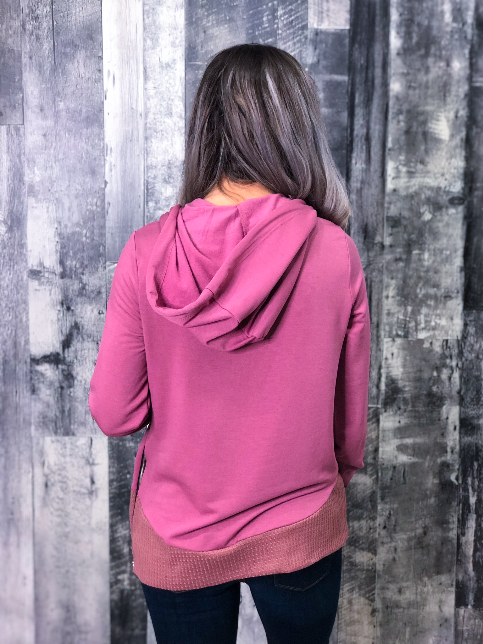 Mauve Lightweight Hoodie