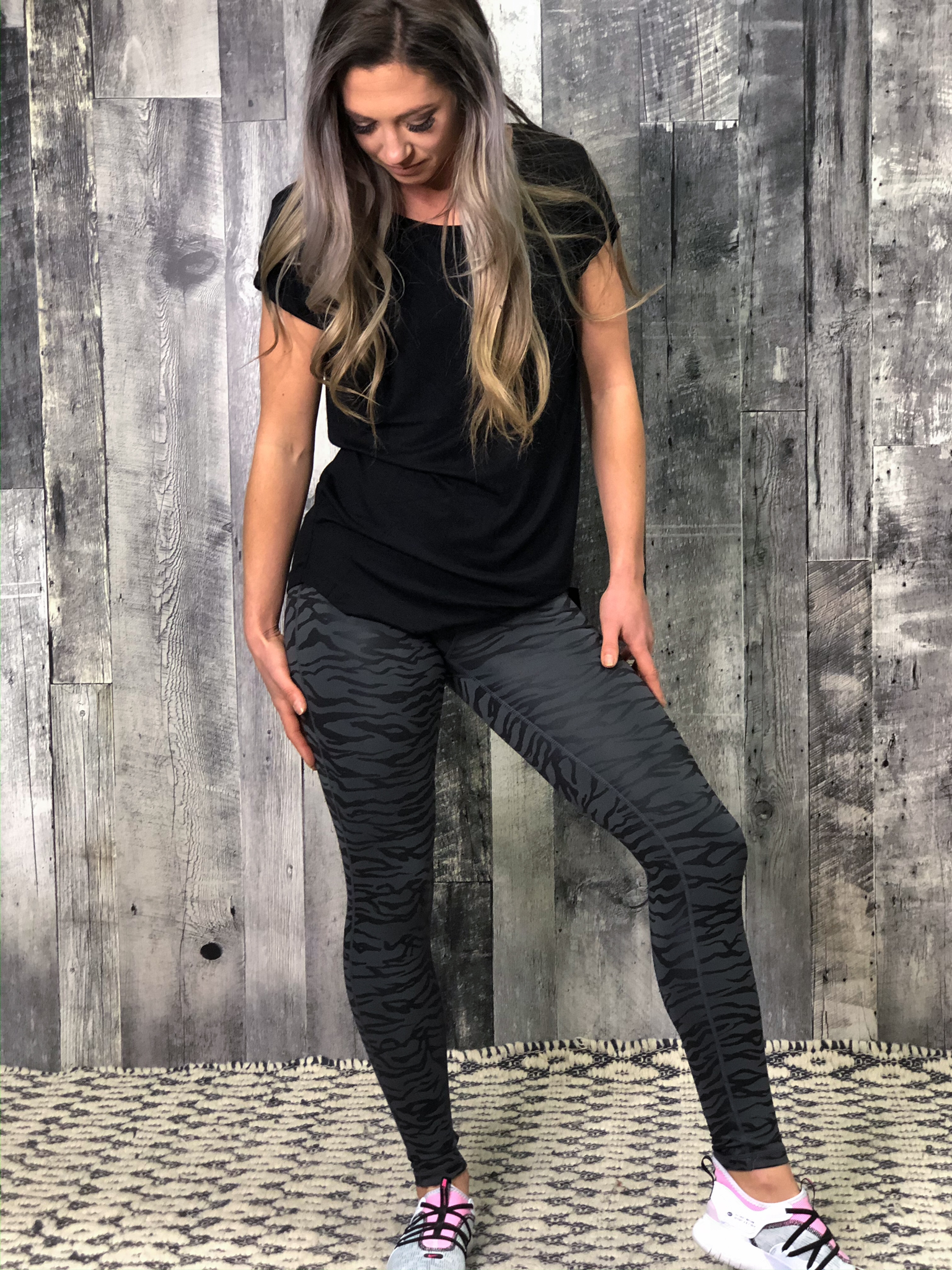 Athletic Legging - Animal Print