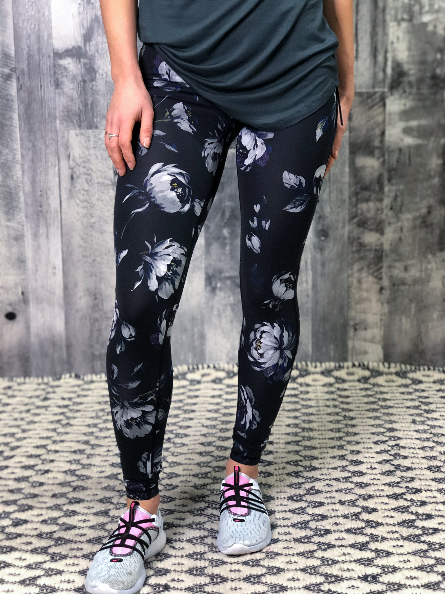 Athletic Legging - Floral 84697