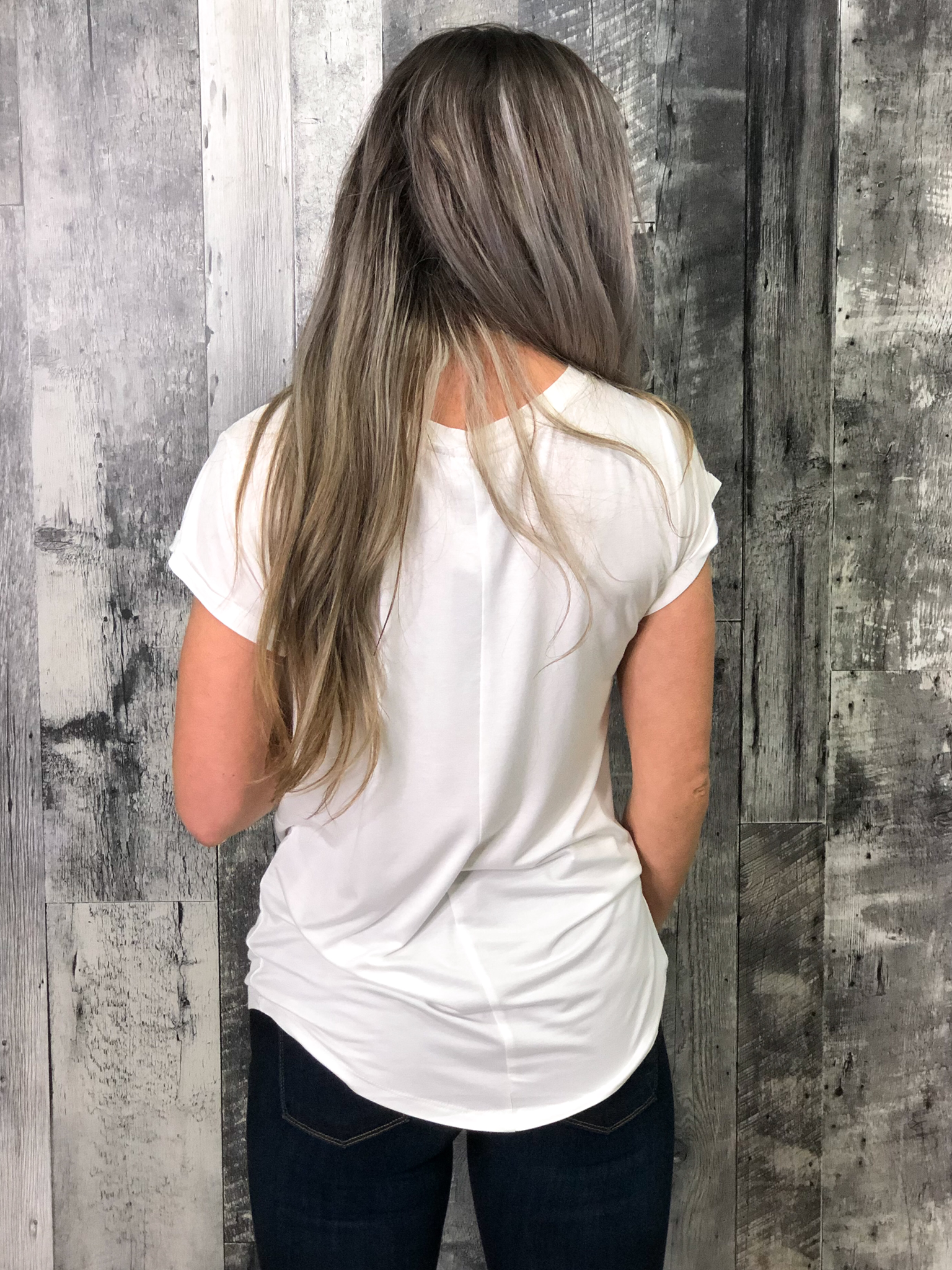 Athletic Tee - White