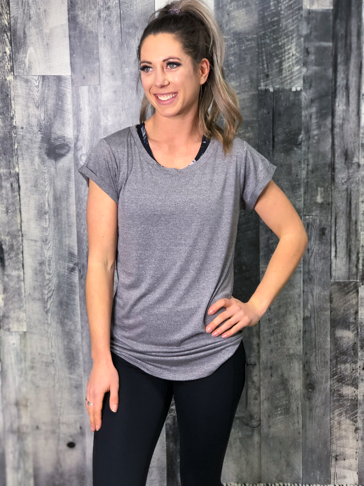 Athletic Tee - Grey 84705