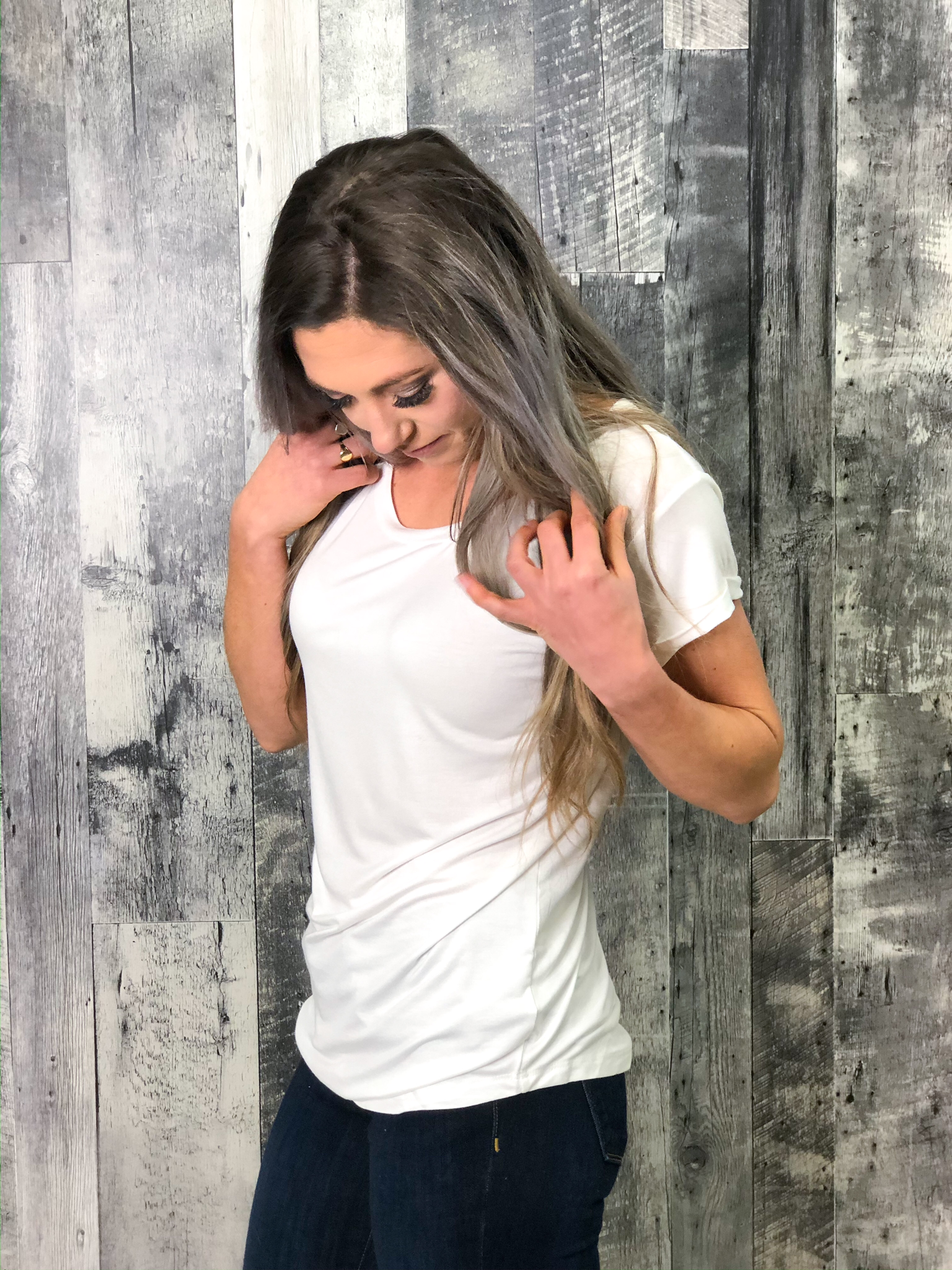 Athletic Tee - White