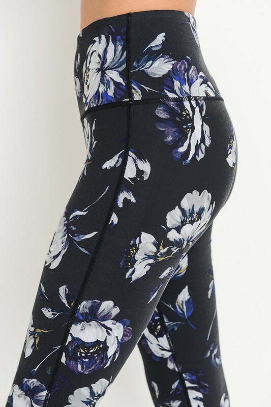 Athletic Legging - Floral