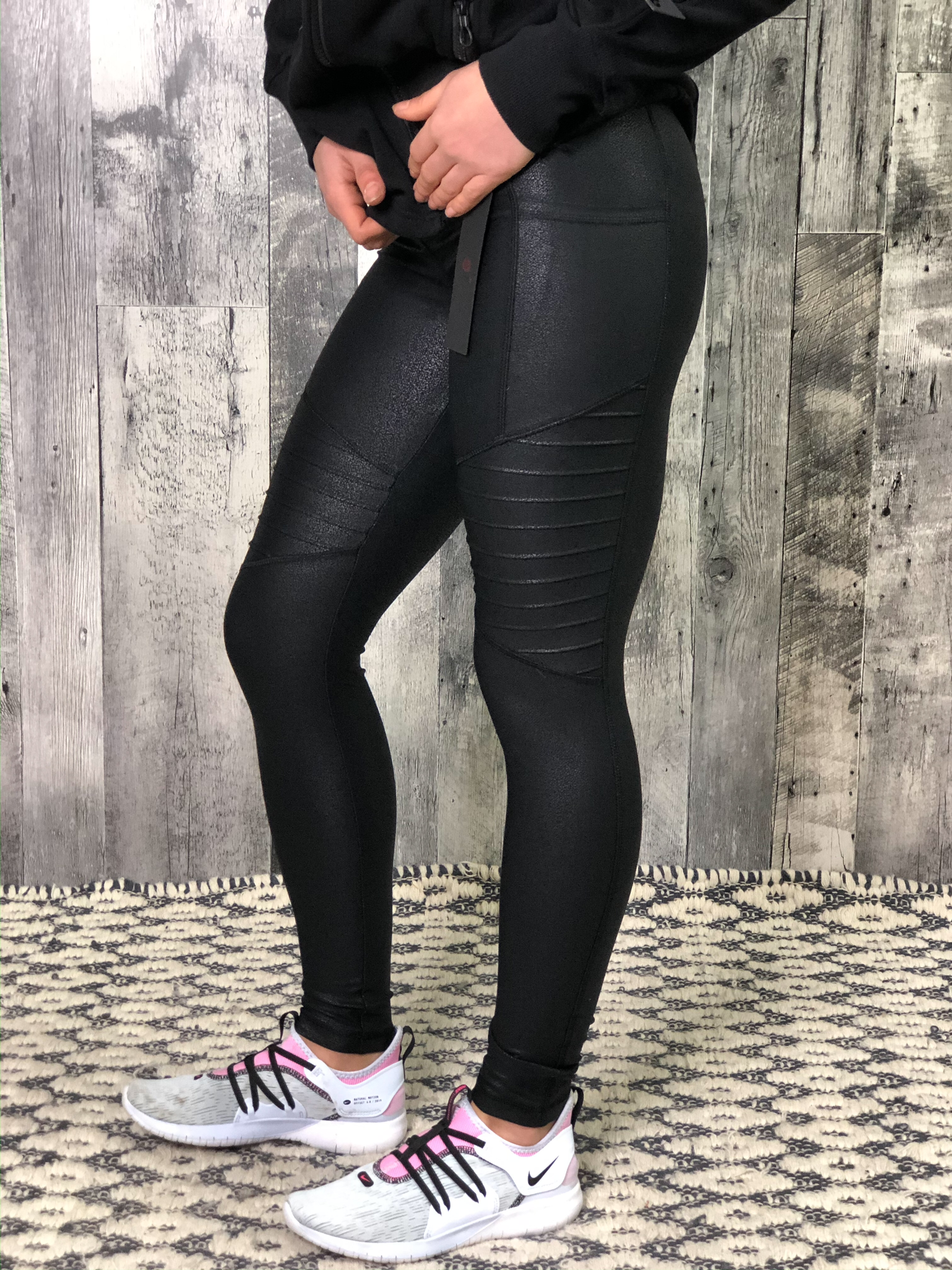 Athletic Legging - Shimmer Motto
