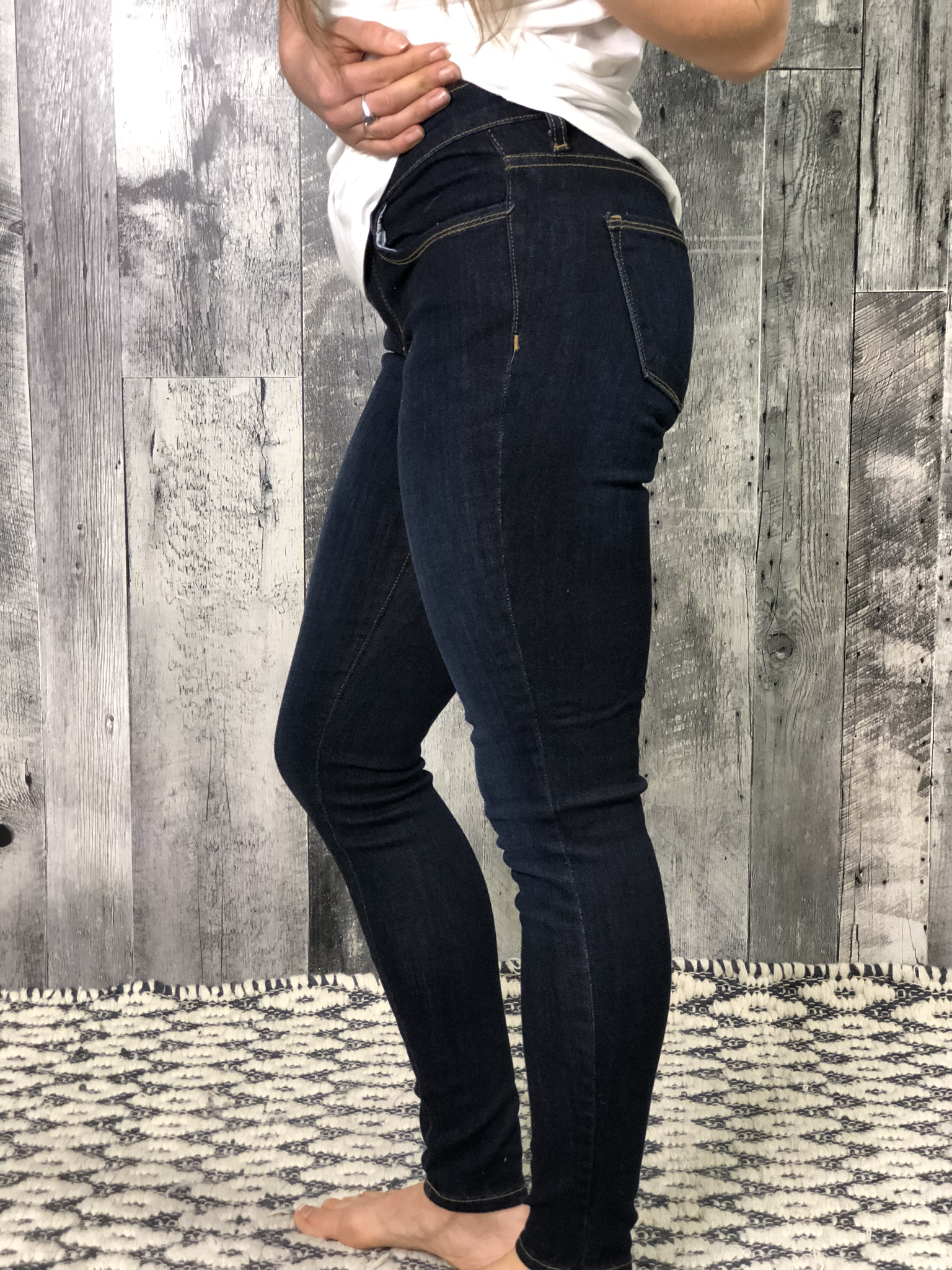 Judy Blue Classic Mid Rise Dark Skinny Jean - Restocked