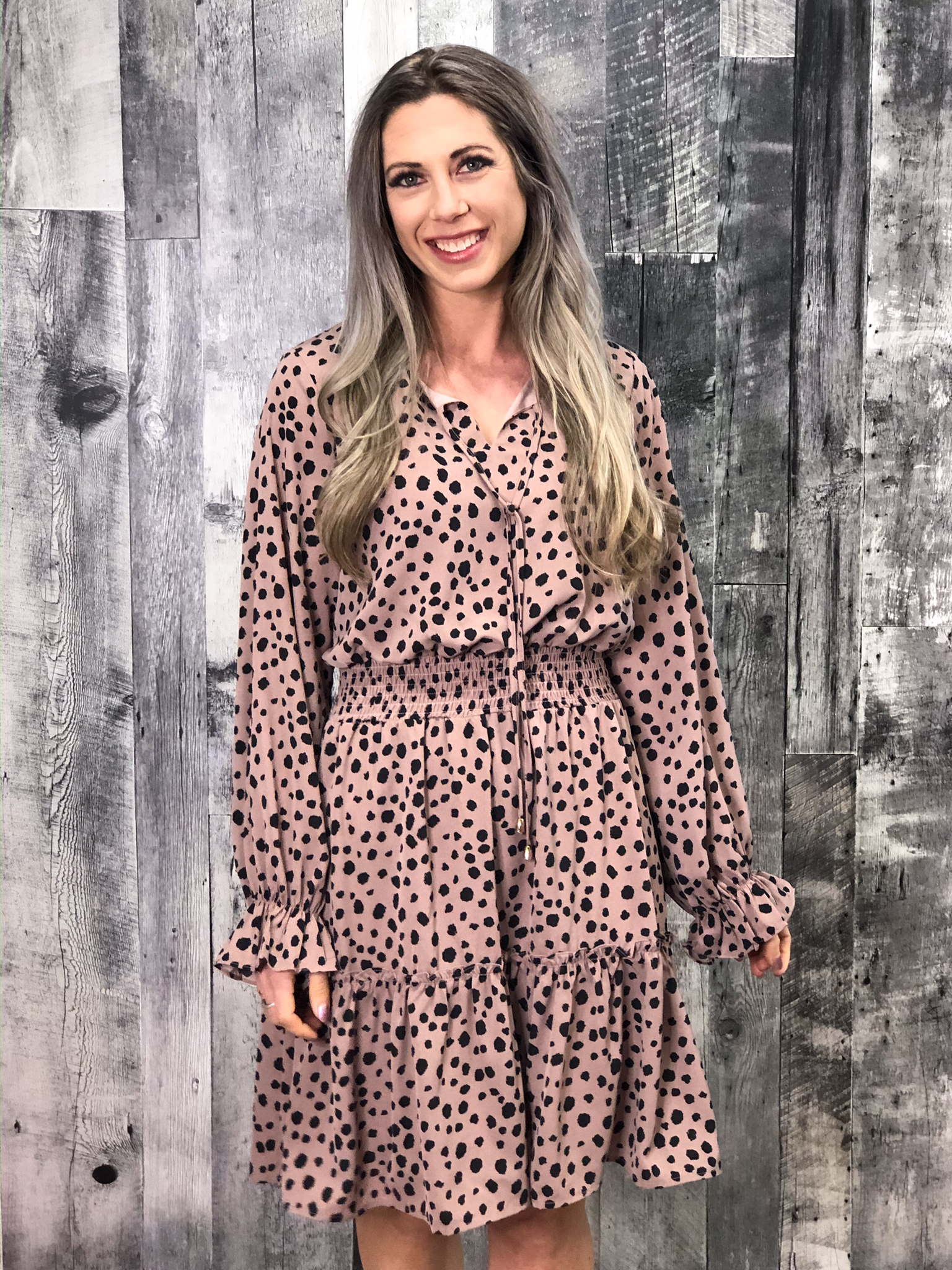 Blush Dalmation Dress 89929
