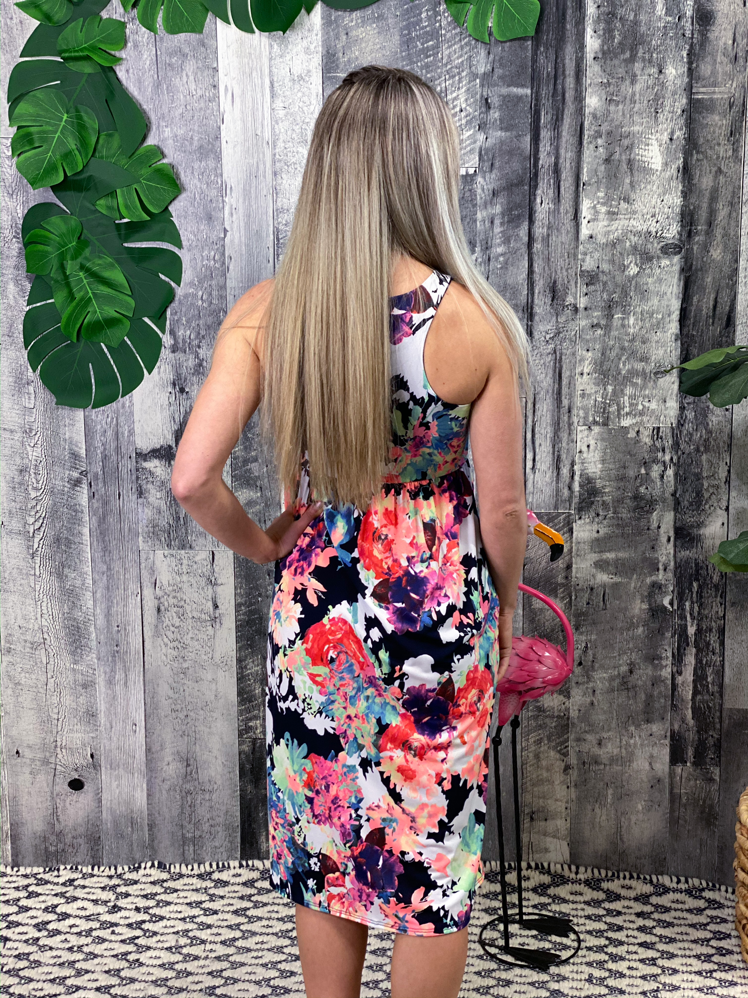 Watercolor Tank Dress