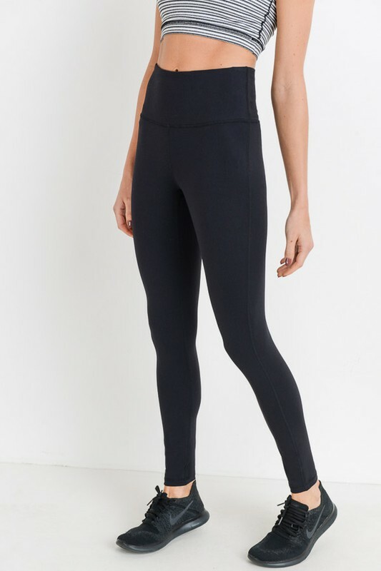 Athletic Legging - high performance basic black leggings