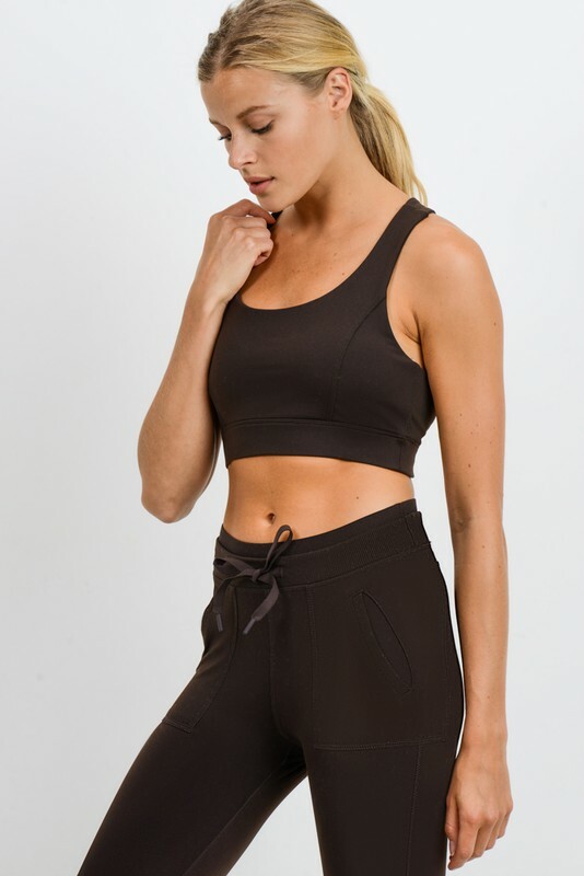 Athletic Bra - Suspended Racer Back