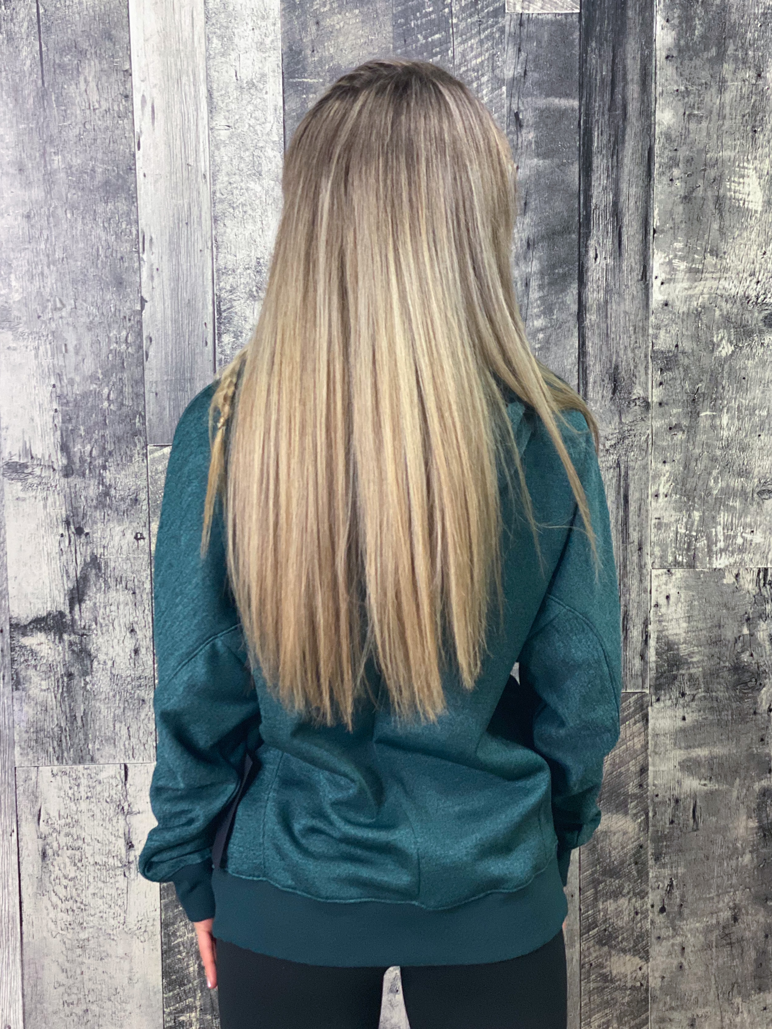 Athleisure Hoodie Pullover - Green
