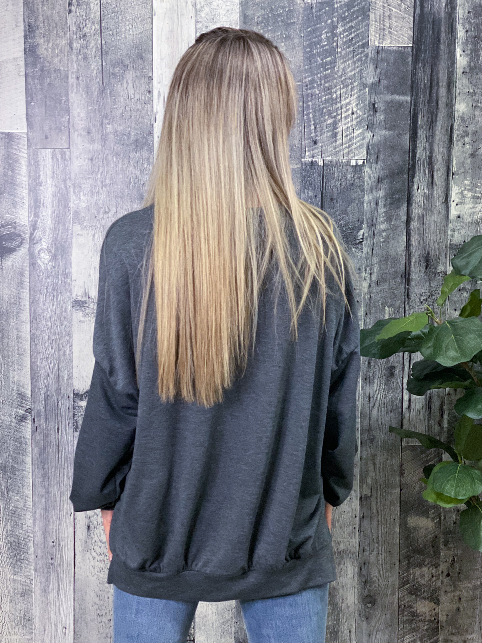 Need My Coffee Oversized Sweatshirt - Restocked