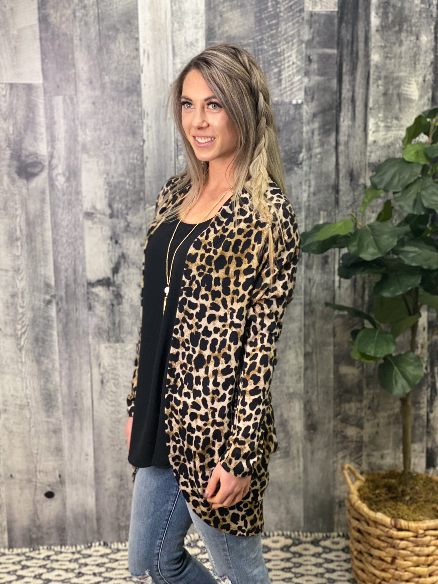Cheetah Cardigan