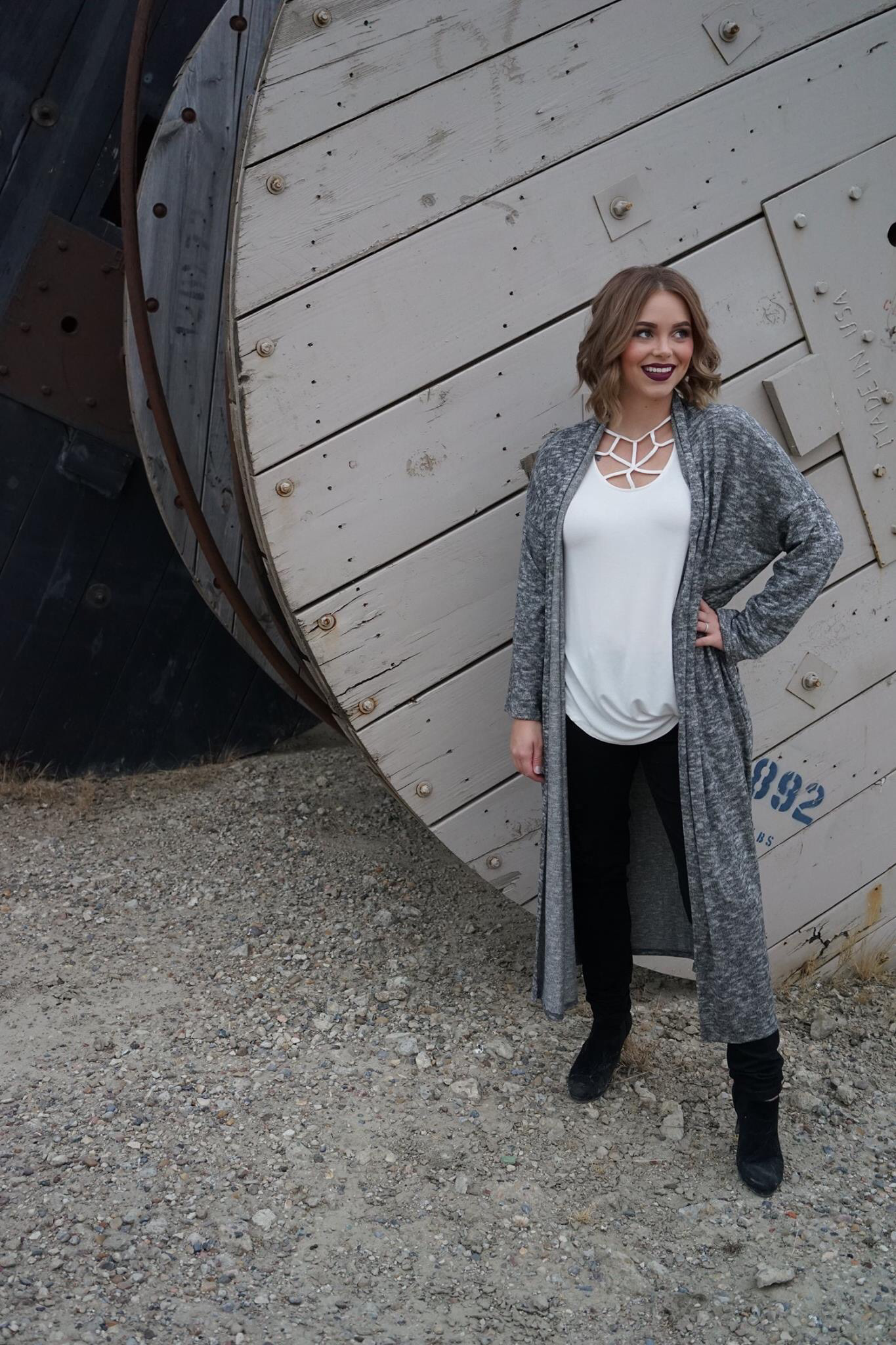 Turkey Dinner Duster Cardigan 99094