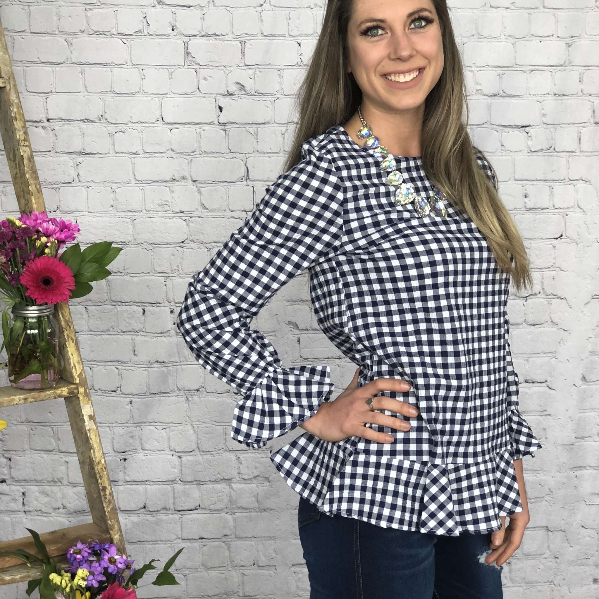 The Gingham Top 9987272