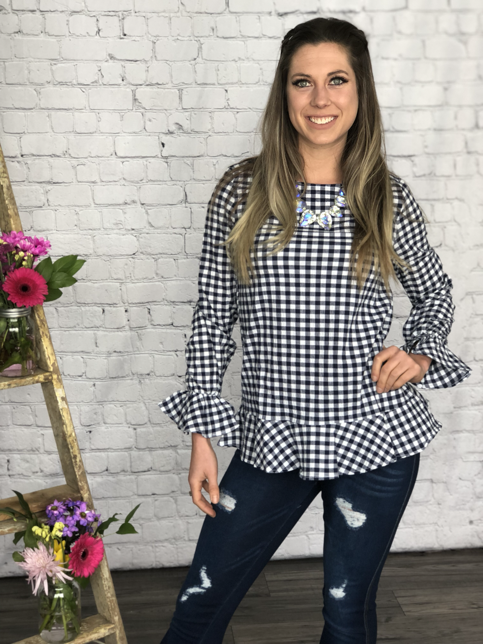 The Gingham Top