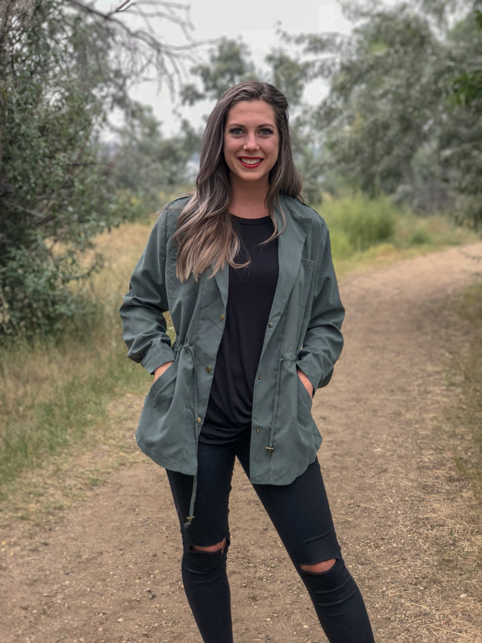 Lightweight Olive Jacket 9999684