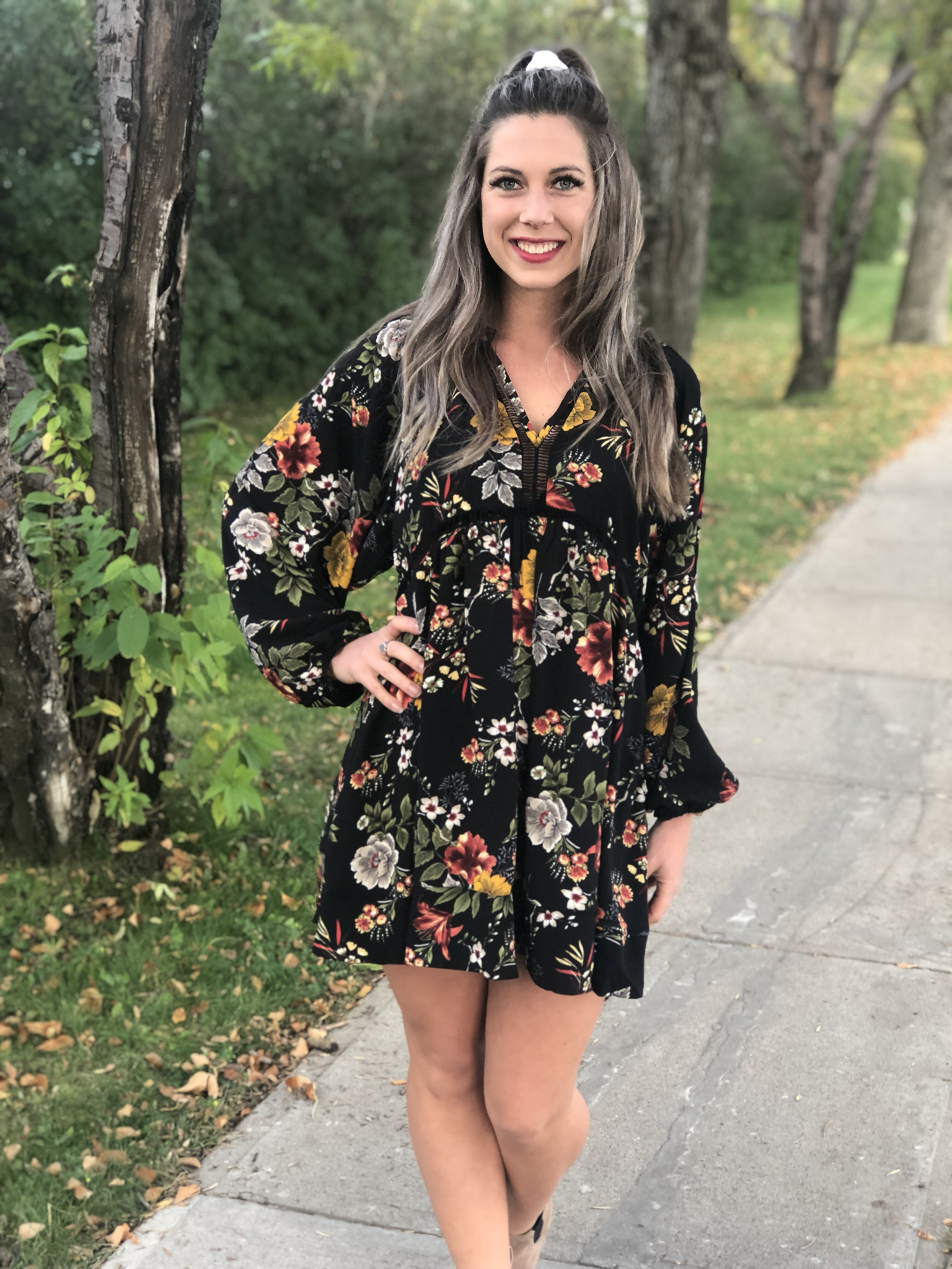 Floral Bombshell Dress 9999814