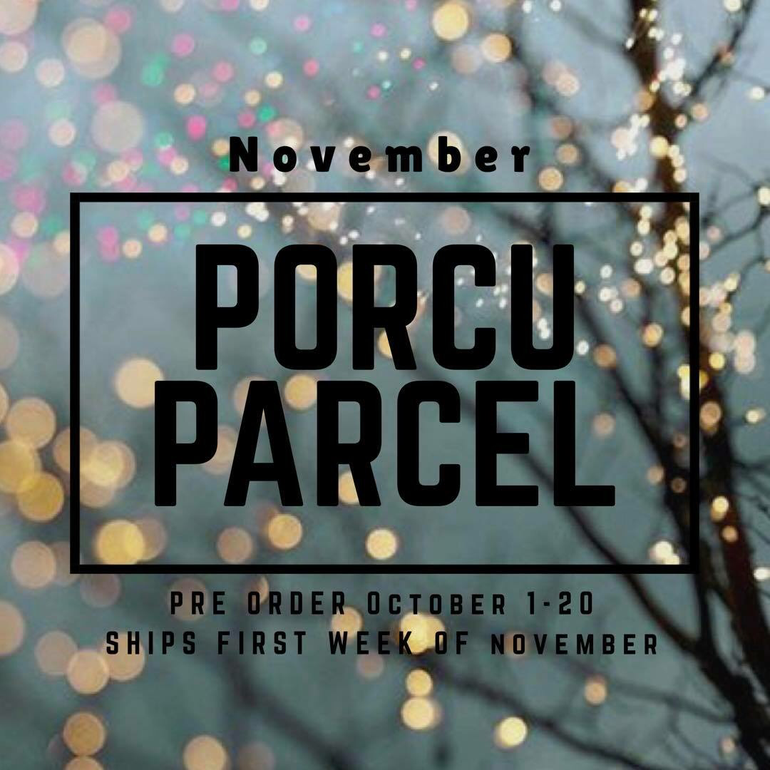 The Porcuparcel Style Box - November - PRE SALE OVER 9999928