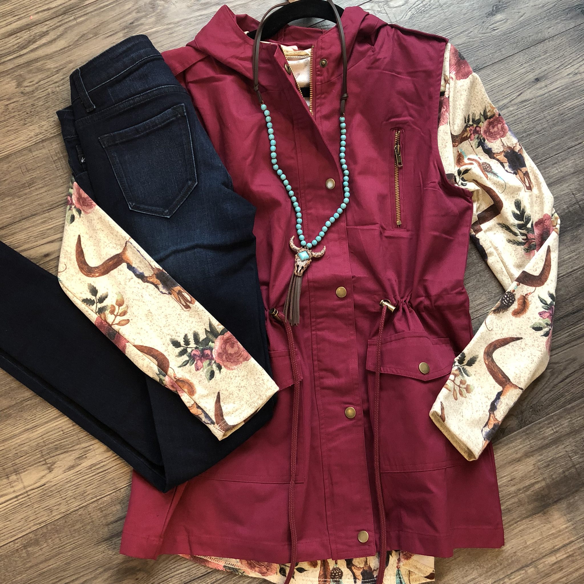 The Bentley Vest- Wine 9999876
