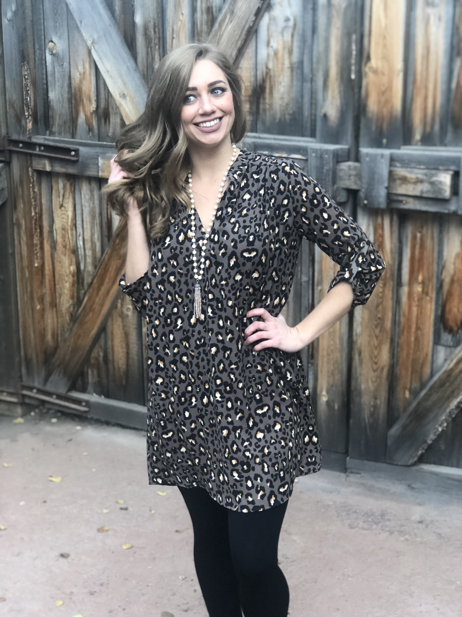 Cheetah Dress 35464