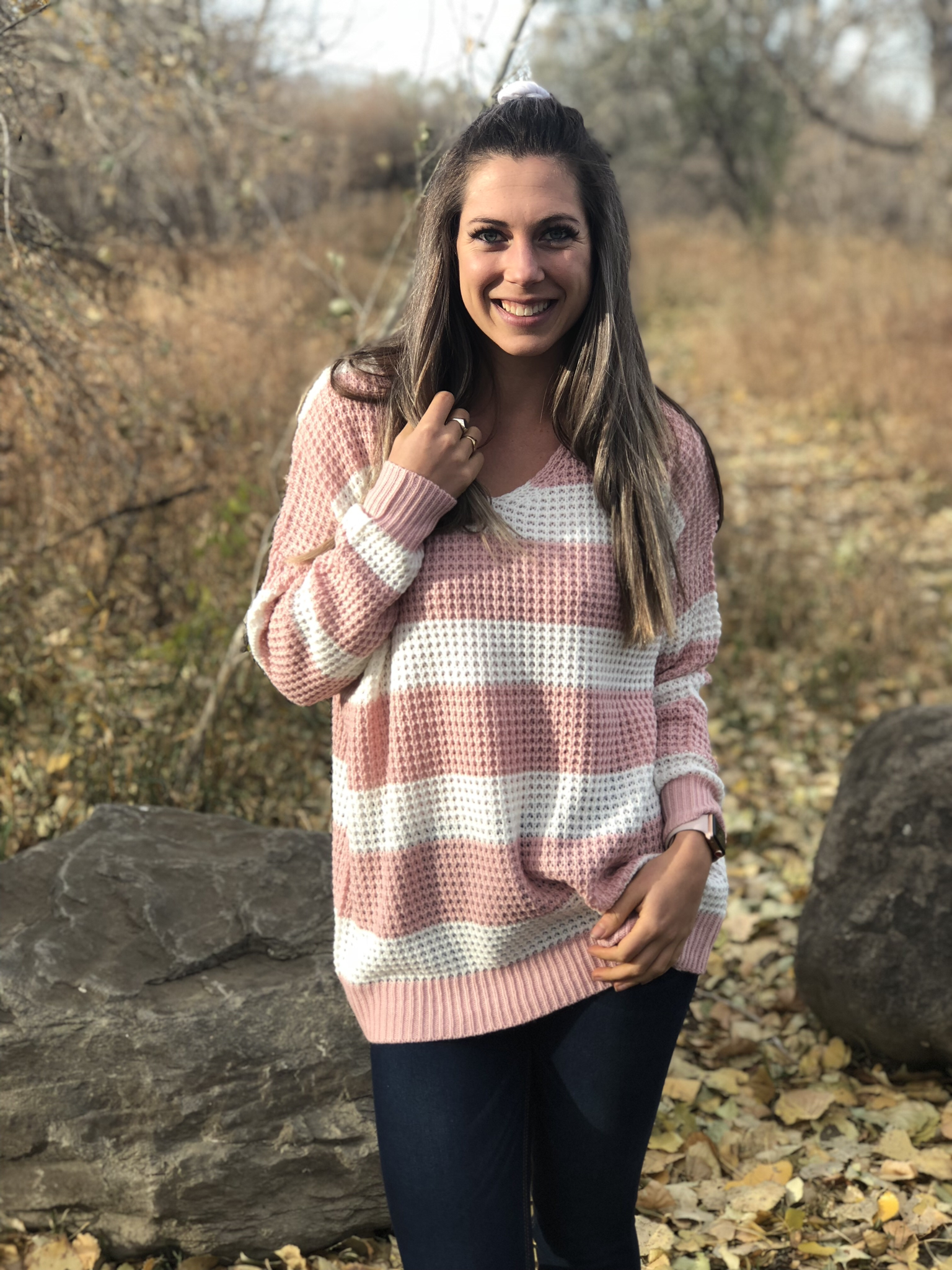 The Brisk Breeze Sweater - Pink 99999982