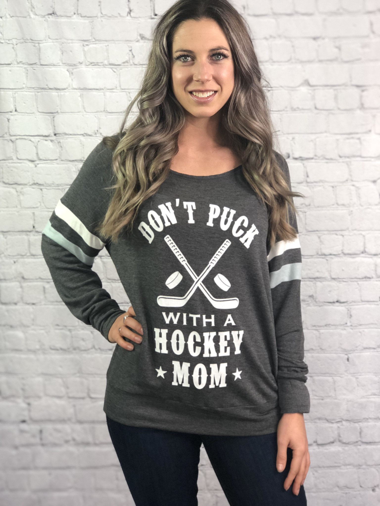 Dont Mess with A Hockey Mom Top 999999749