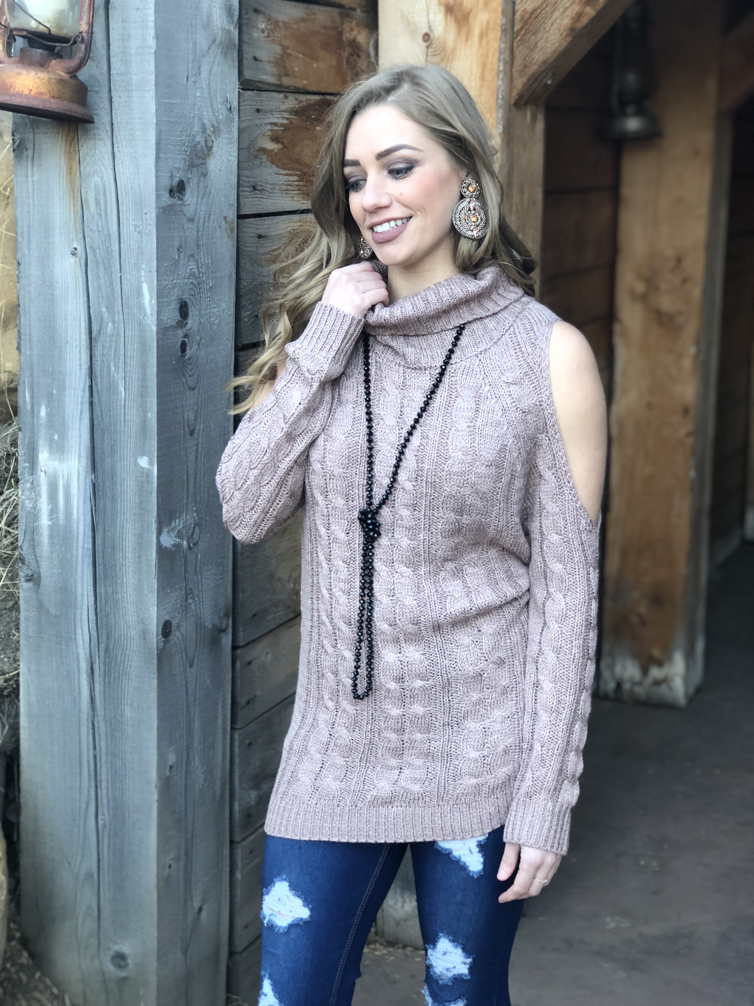 Cold Shoulder Cuddles - Rose 999999671
