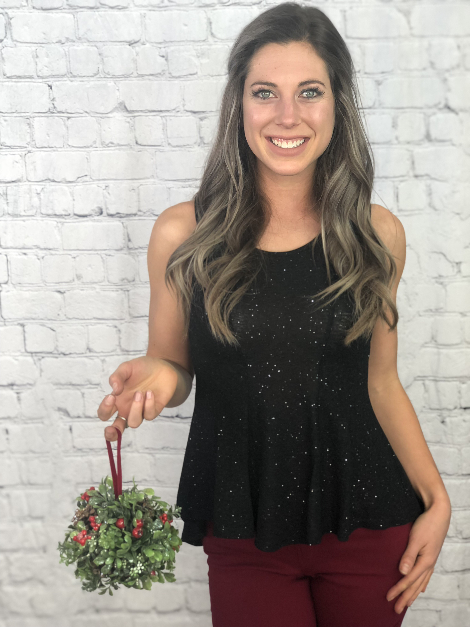 The Sparkle Peplum Top 999999833