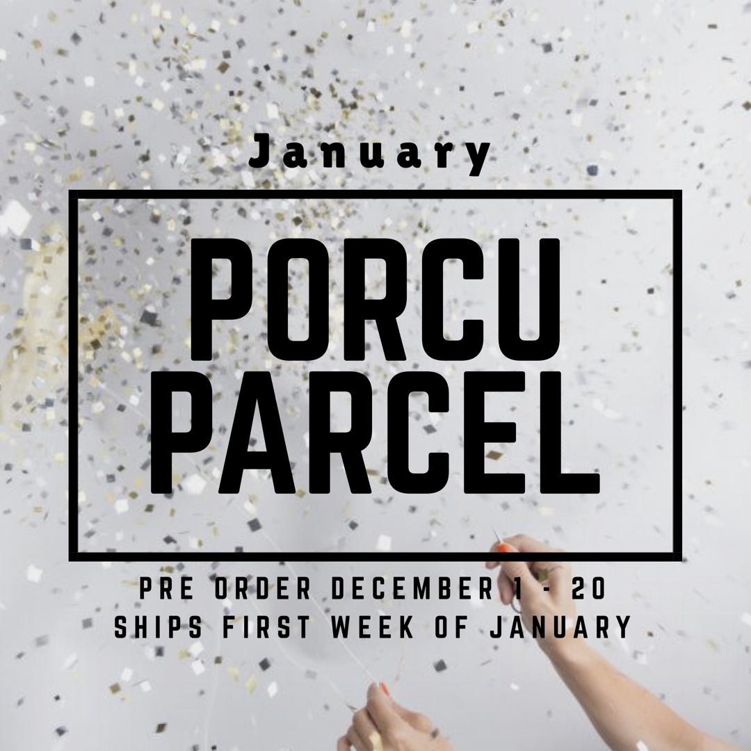 The Porcuparcel Style Box - January - PRE ORDER NO LONGER AVAILABLE 9999999816