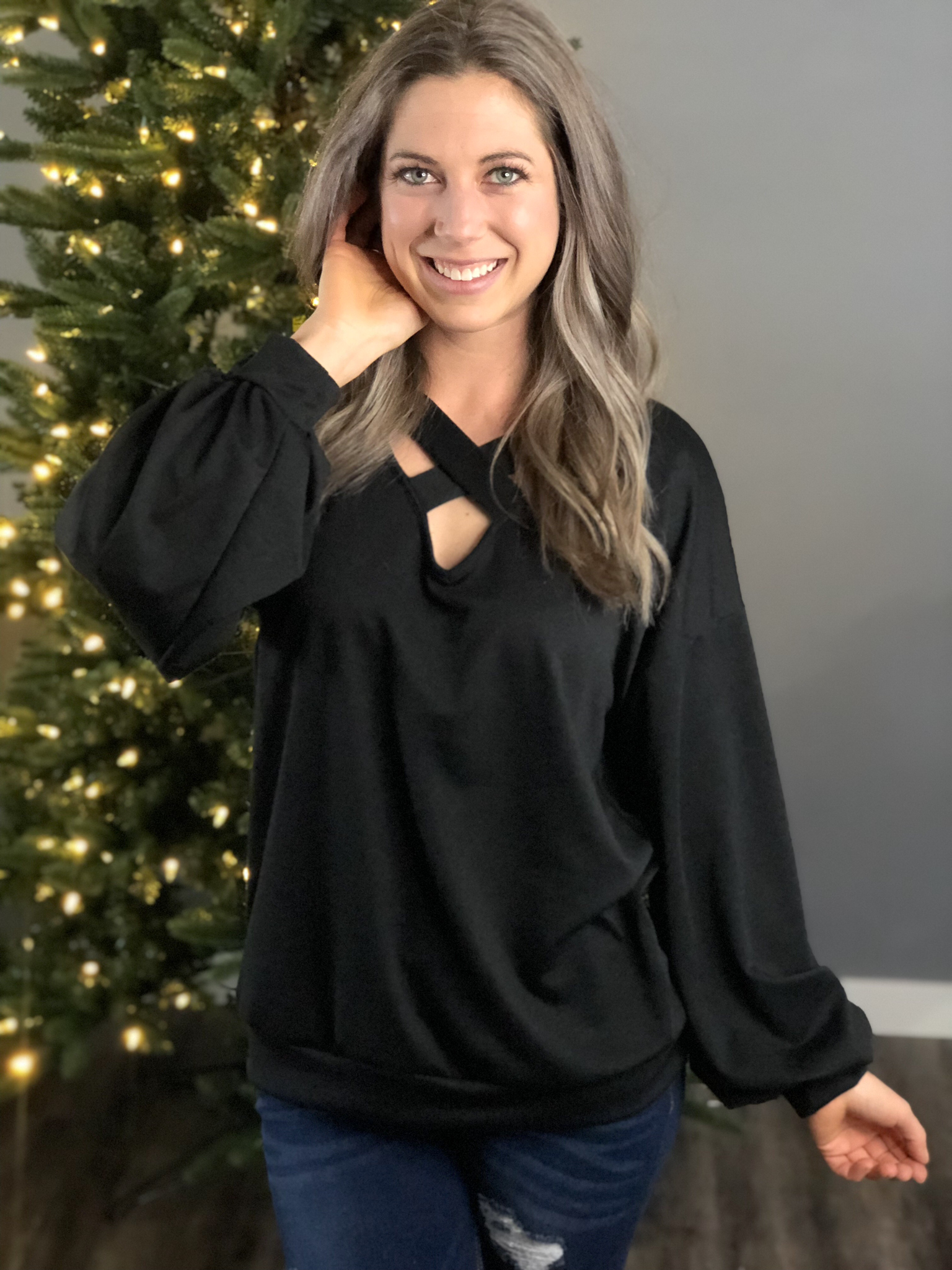 The Yule Tide Top - Black 84675
