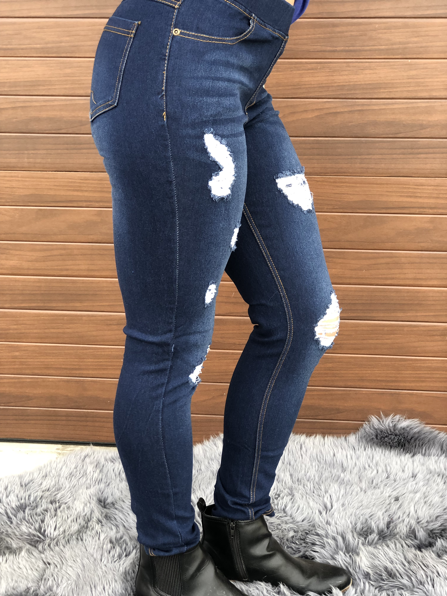 Crazy In Comfort Jeggings - 3981