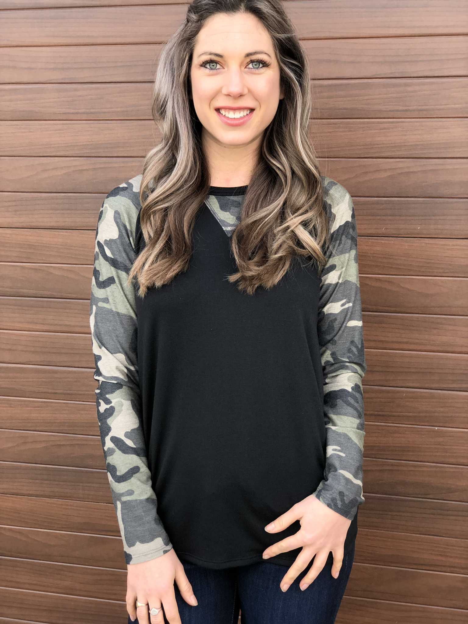 Camo/Black Long Sleeve 81456