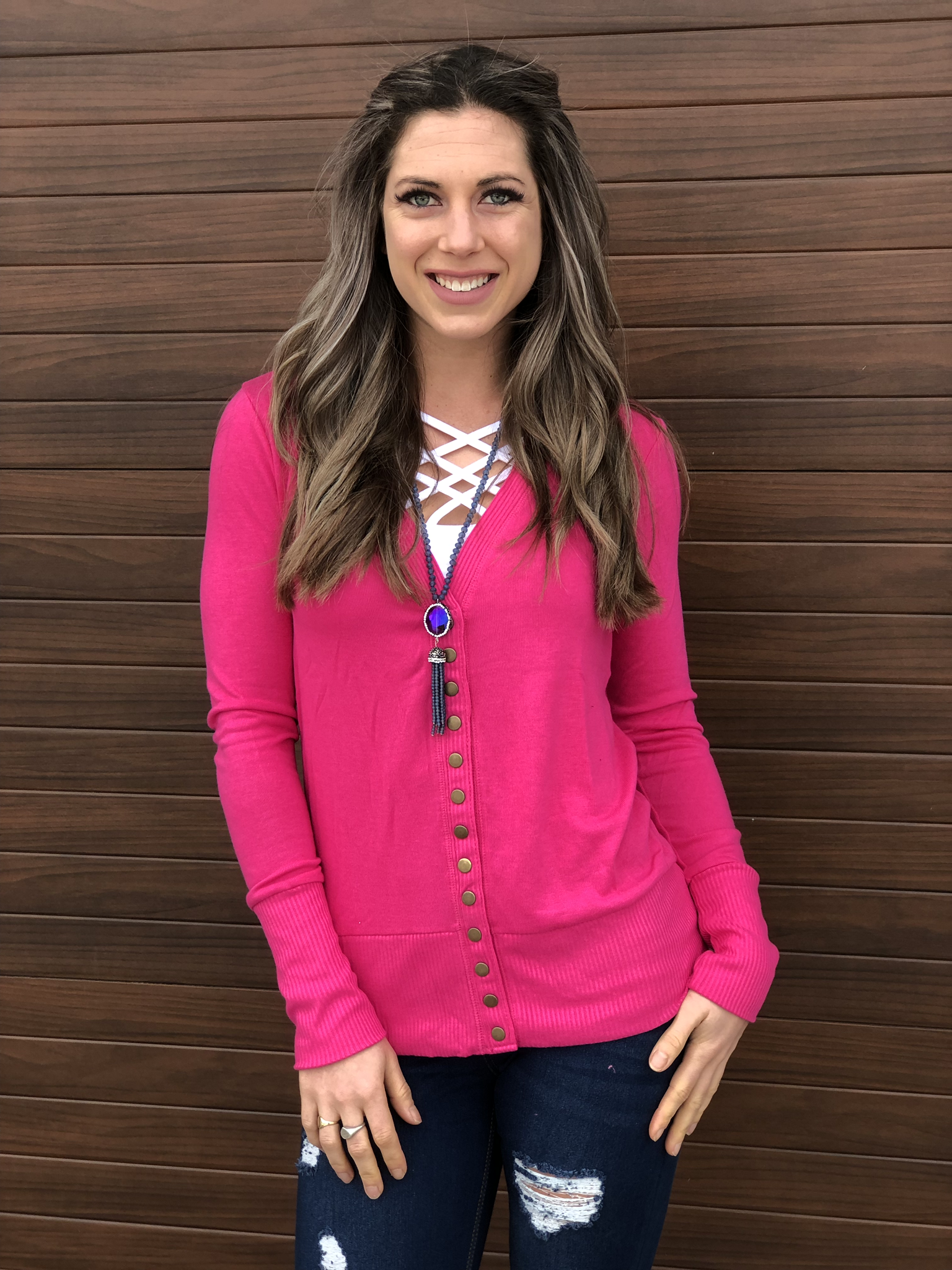 Snap Cardigan - Multiple Colours