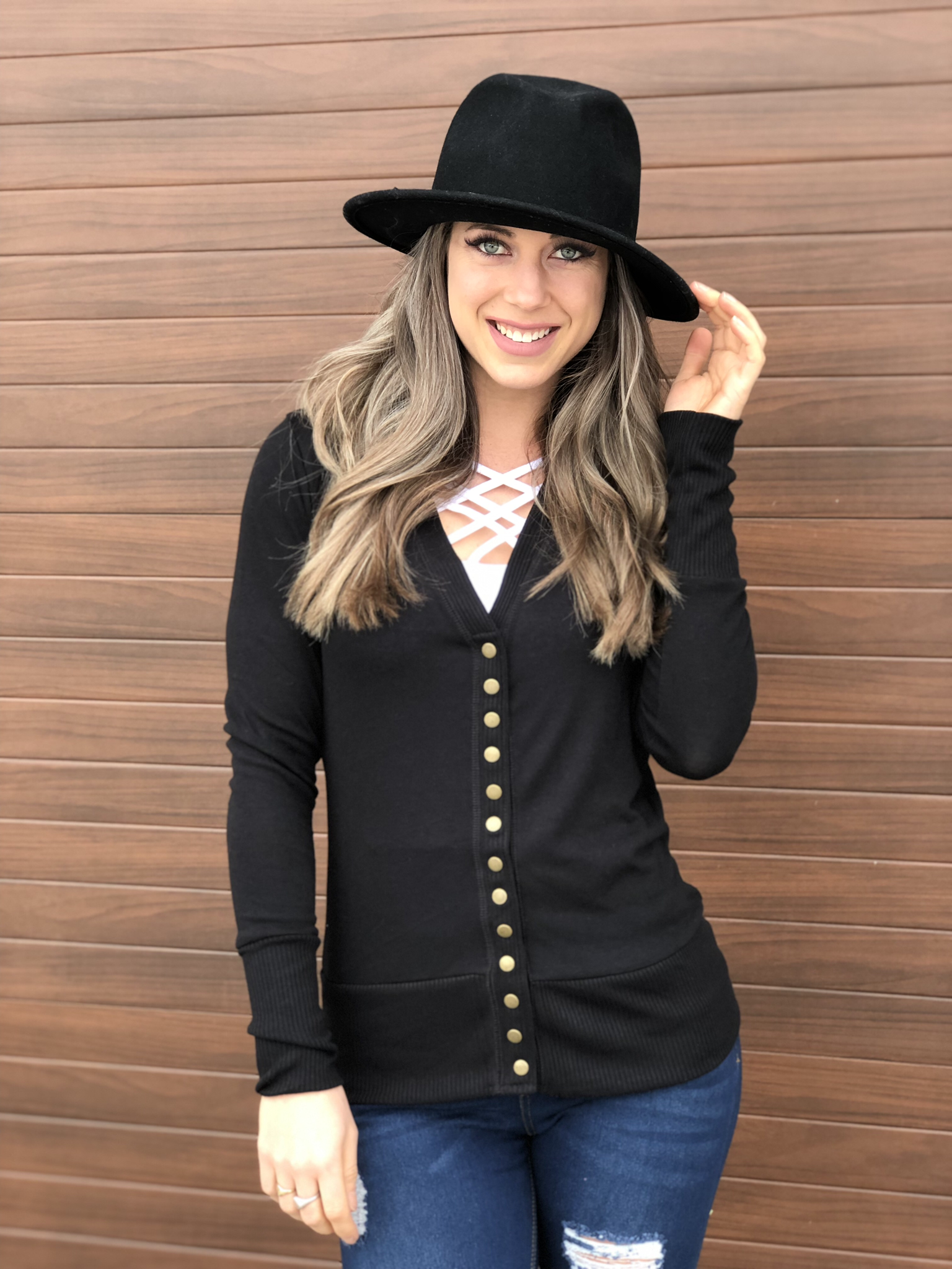 Snap Cardigan - Multiple Colours
