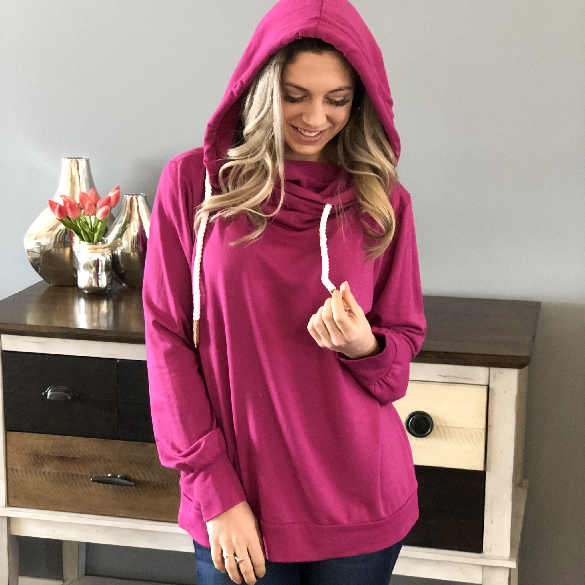 Basic Hoodie - Pink 99999981765