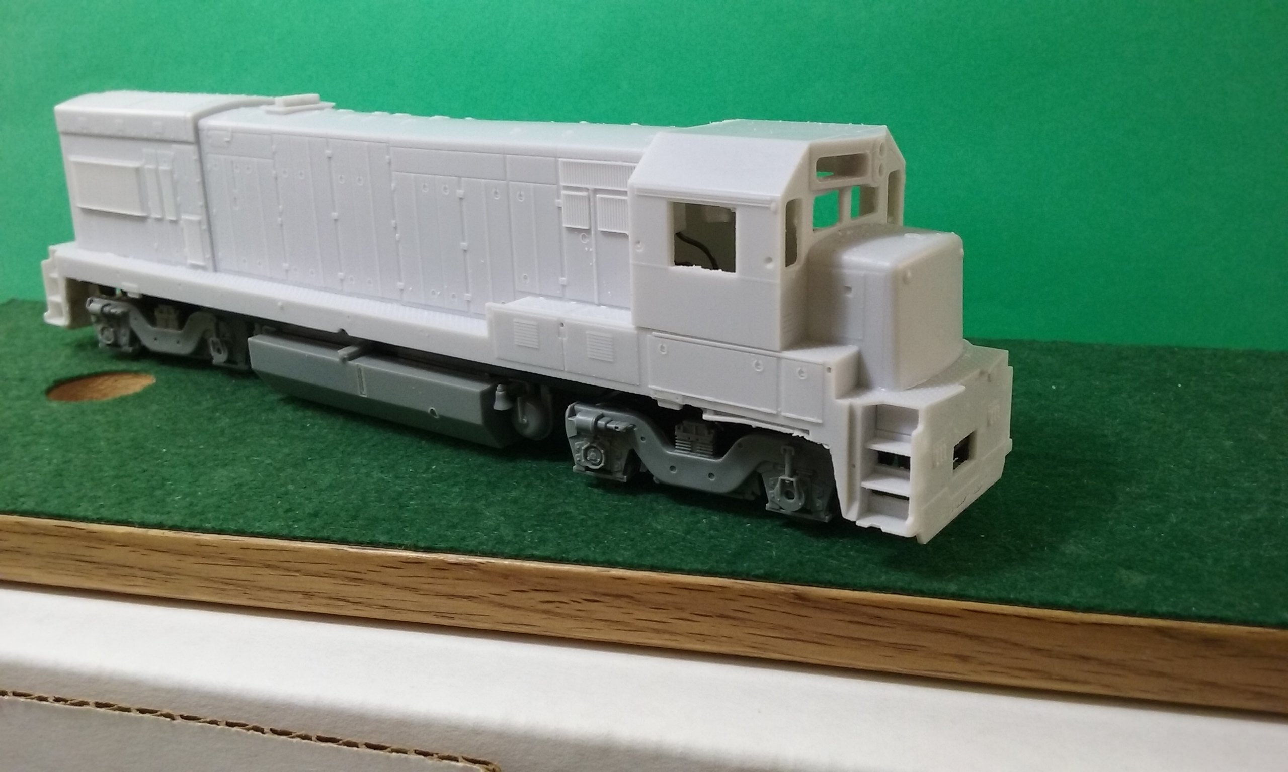 MoPac U23B w/ EMD Cab, HO Scale Trains, by Pacific Northwest Resin